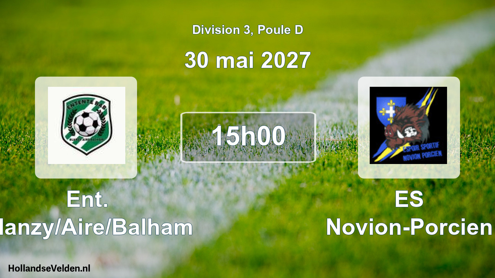 Scheduled Match: Ent. Blanzy/Aire/Balham - ES Novion-Porcien (30 May 2027)