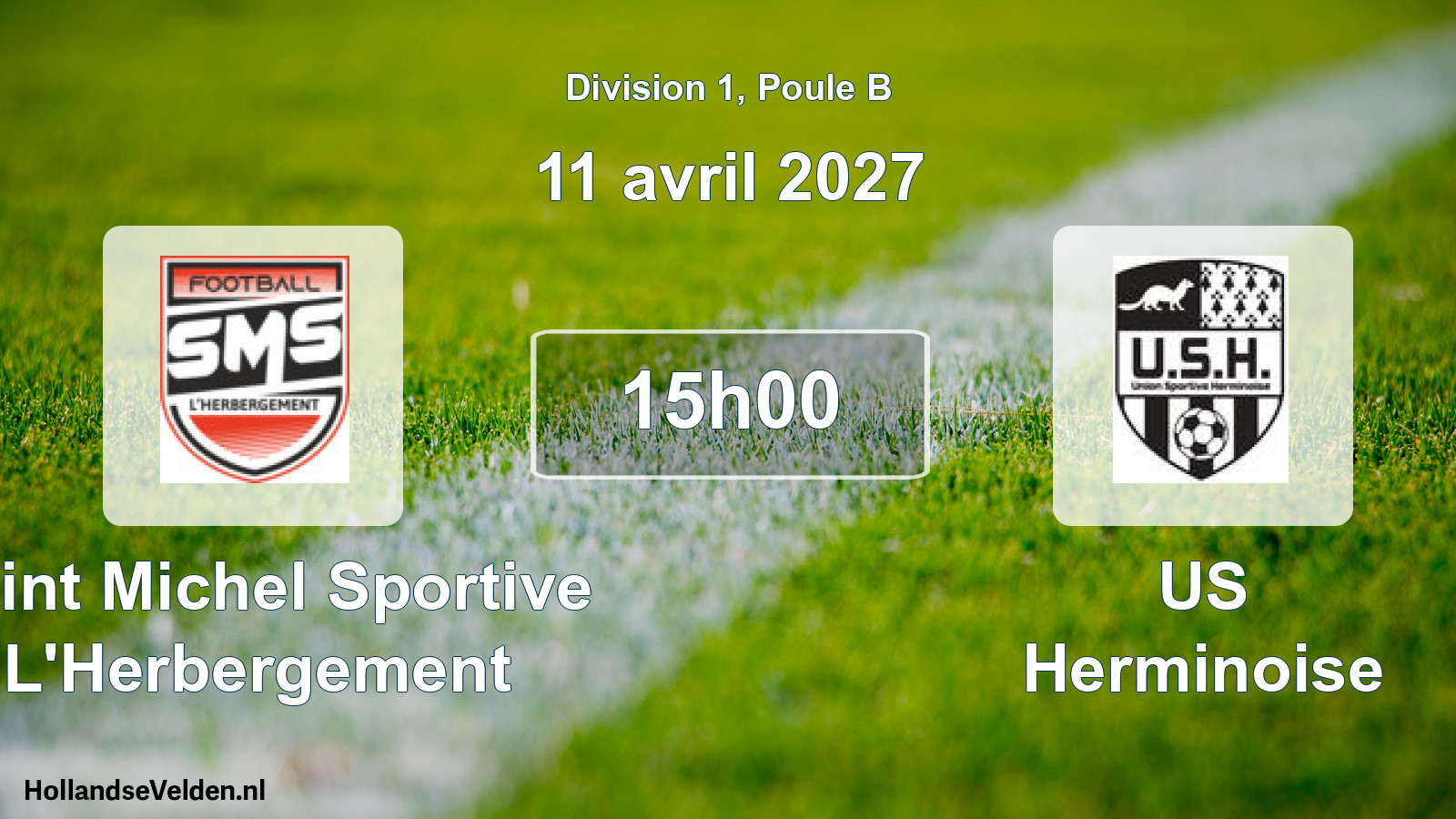 Scheduled Match: Saint Michel Sportive L'Herbergement - US Herminoise (11 April 2027)