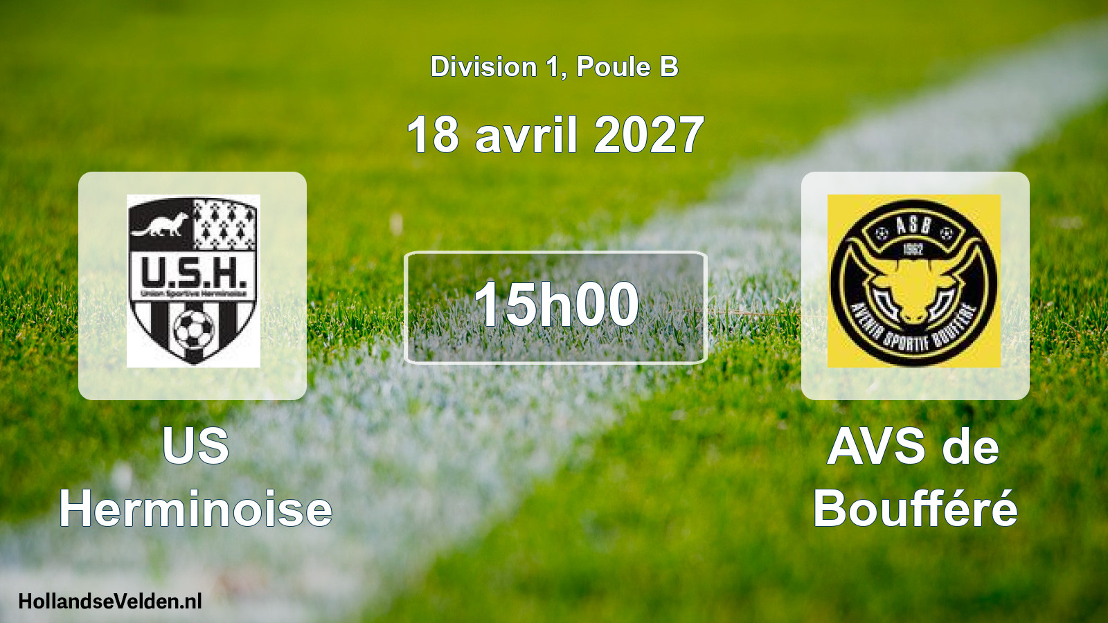 Scheduled Match: US Herminoise - AVS de Boufféré (18 April 2027)
