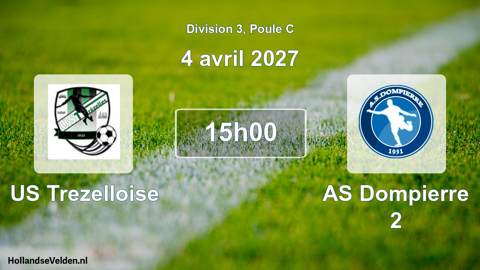 Match programmé: US Trezelloise - AS Dompierre 2 (4 avril 2027)