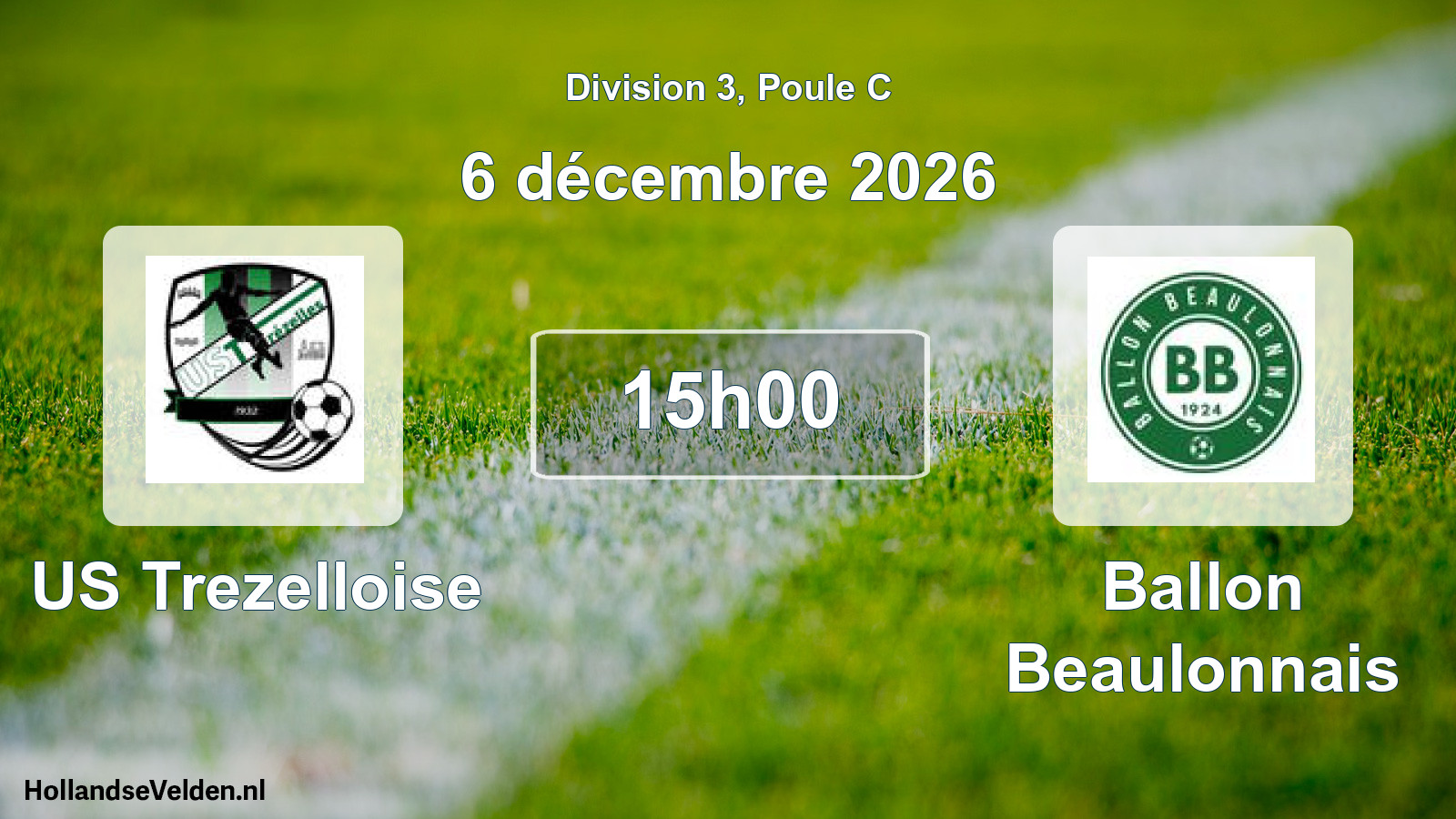 Match programmé: US Trezelloise - Ballon Beaulonnais (6 décembre 2026)