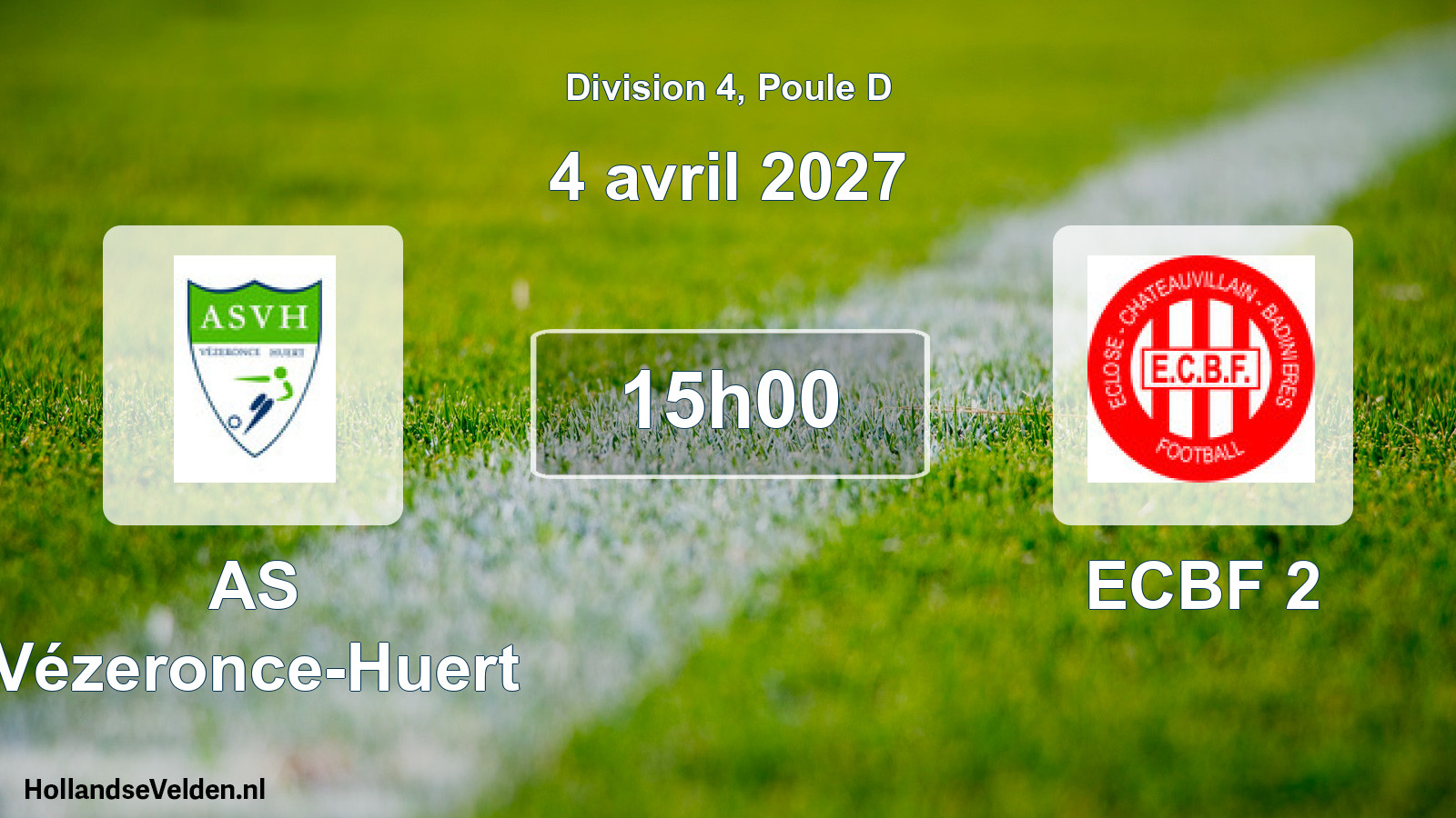 Scheduled Match: AS Vézeronce-Huert - ECBF 2 (4 April 2027)