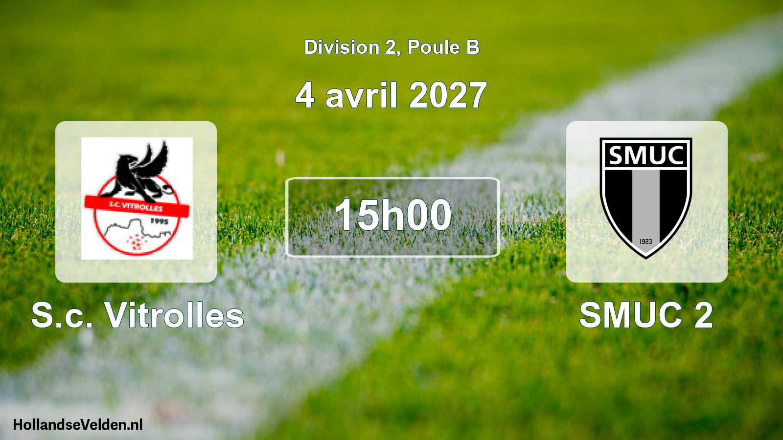 Scheduled Match: S.c. Vitrolles - SMUC 2 (4 April 2027)