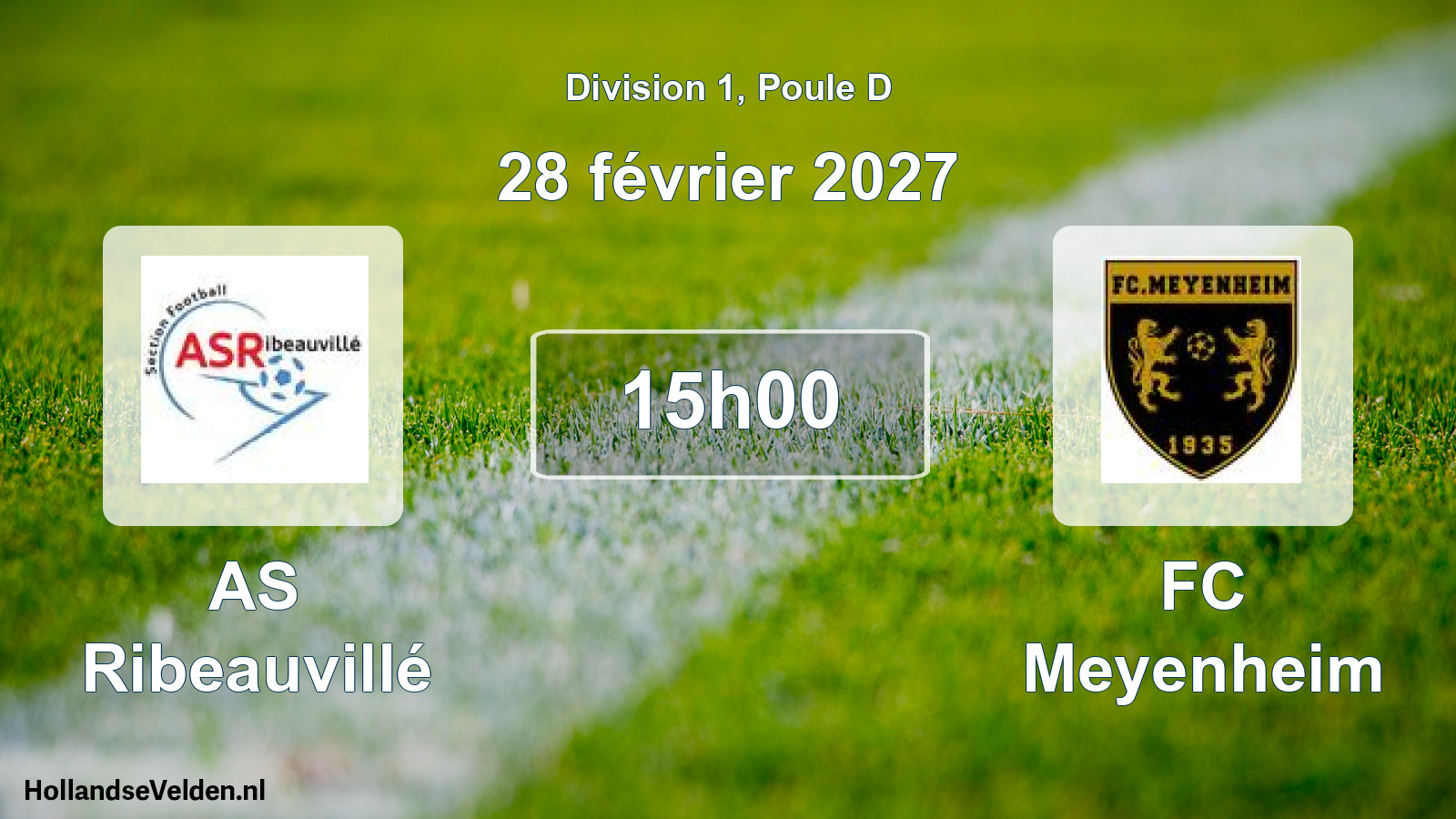 Scheduled Match: AS Ribeauvillé - FC Meyenheim (28 February 2027)