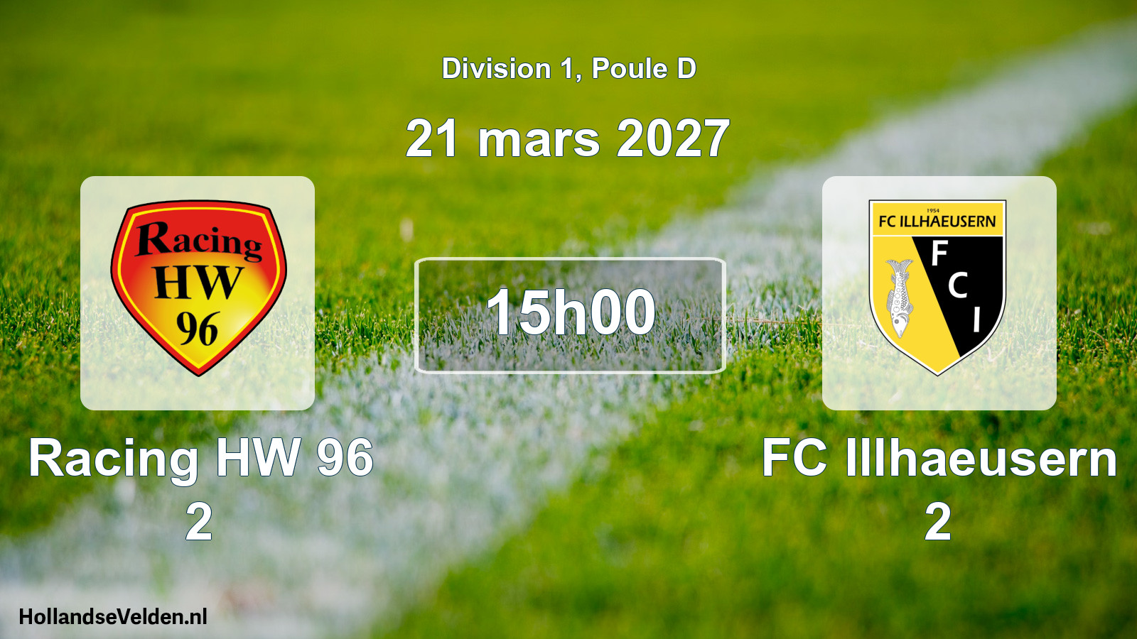 Scheduled Match: Racing HW 96 2 - FC Illhaeusern 2 (21 March 2027)