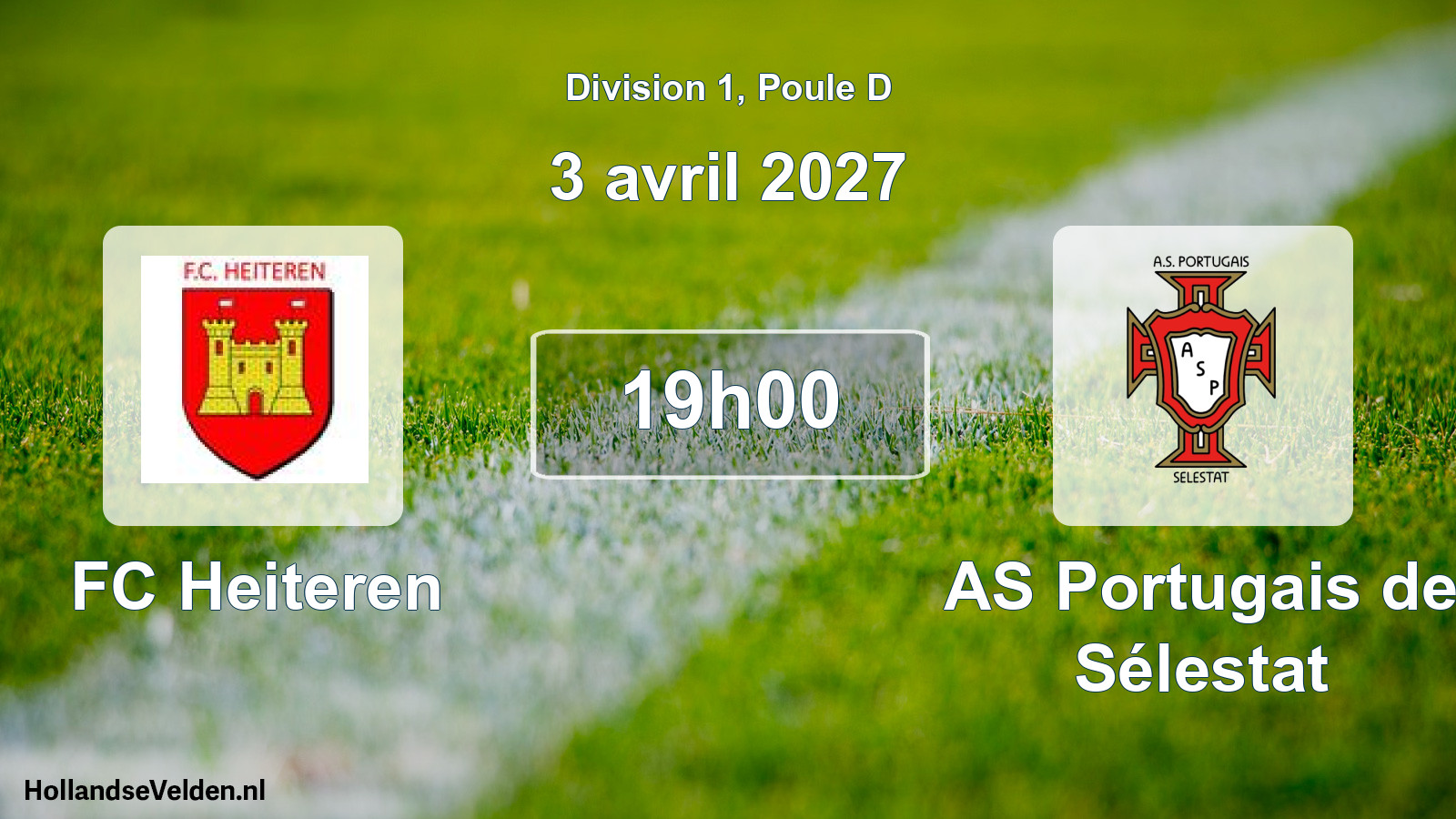 Scheduled Match: FC Heiteren - AS Portugais de Sélestat (3 April 2027)