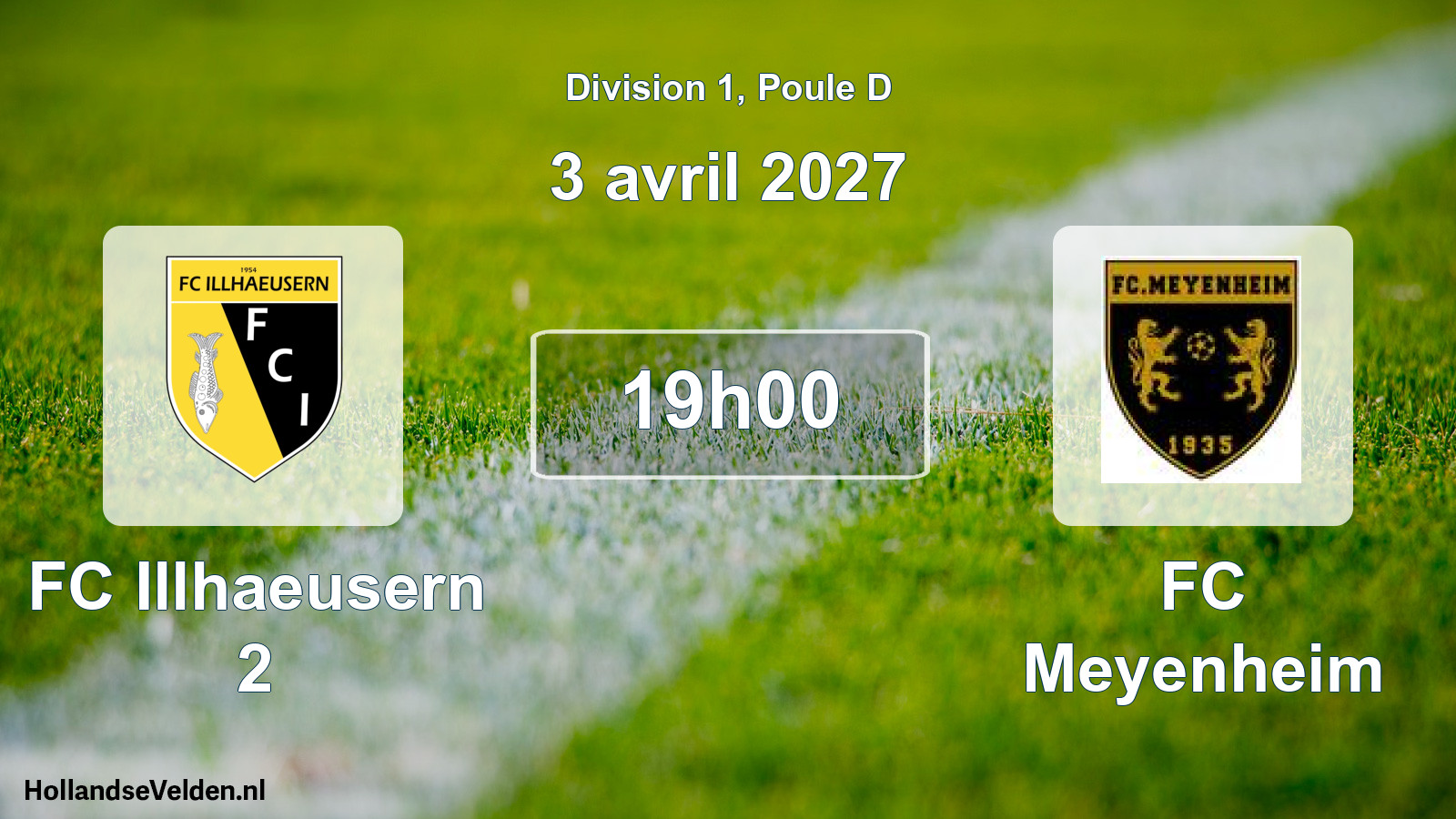 Scheduled Match: FC Illhaeusern 2 - FC Meyenheim (3 April 2027)