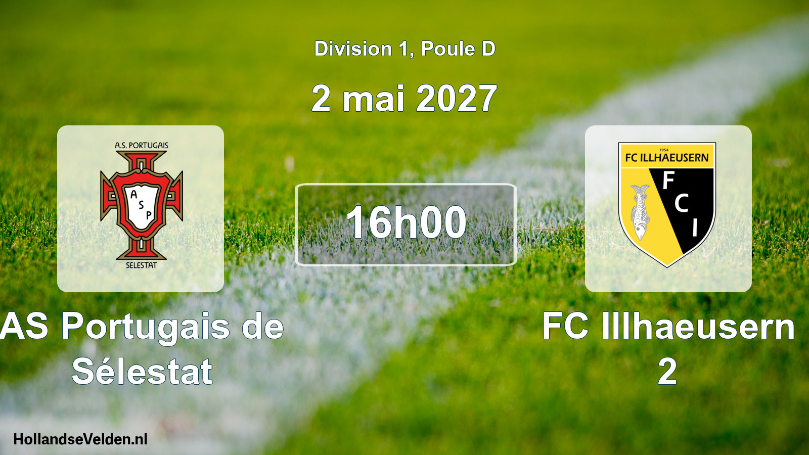 Scheduled Match: AS Portugais de Sélestat - FC Illhaeusern 2 (2 May 2027)