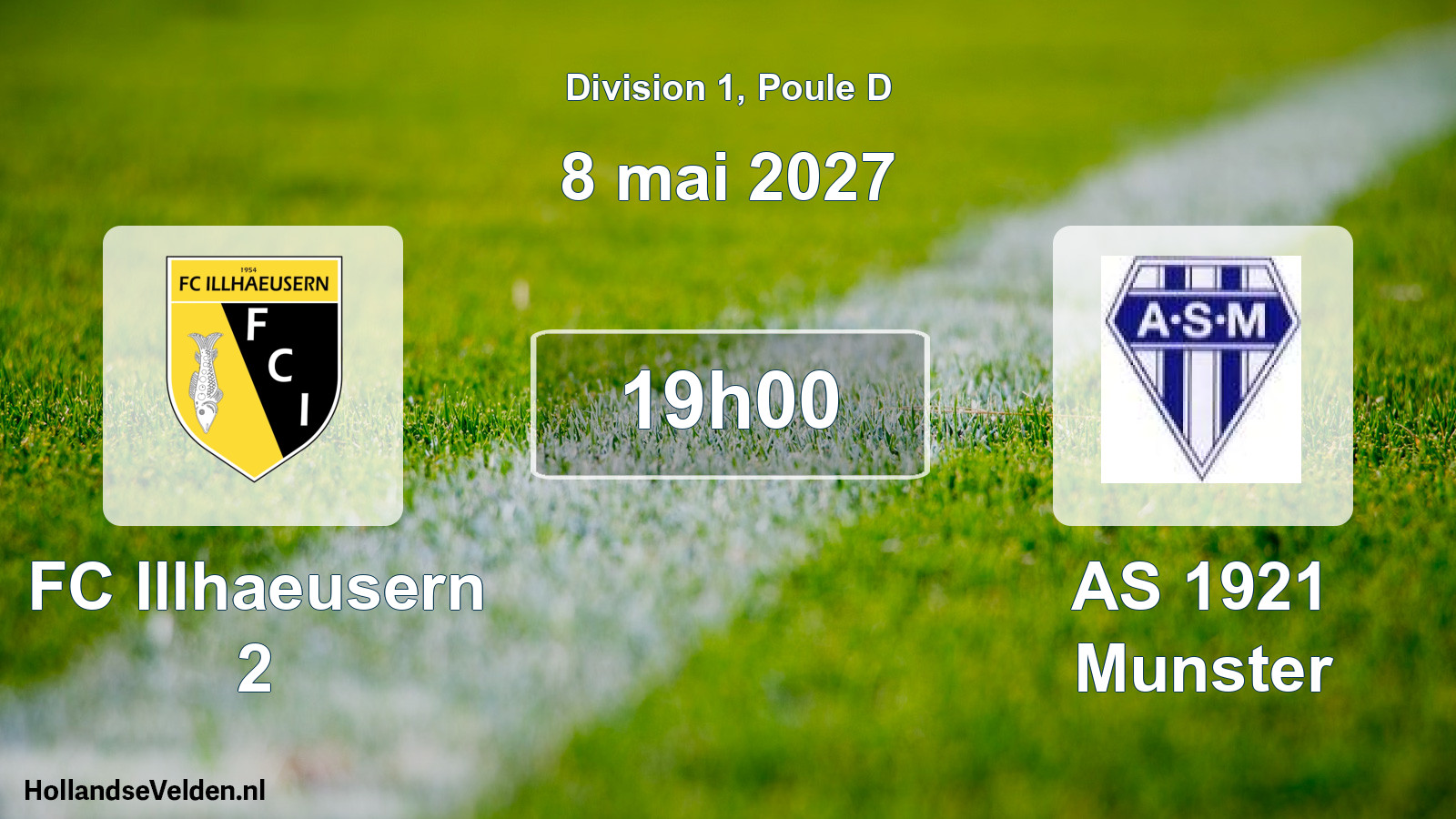Scheduled Match: FC Illhaeusern 2 - AS 1921 Munster (8 May 2027)