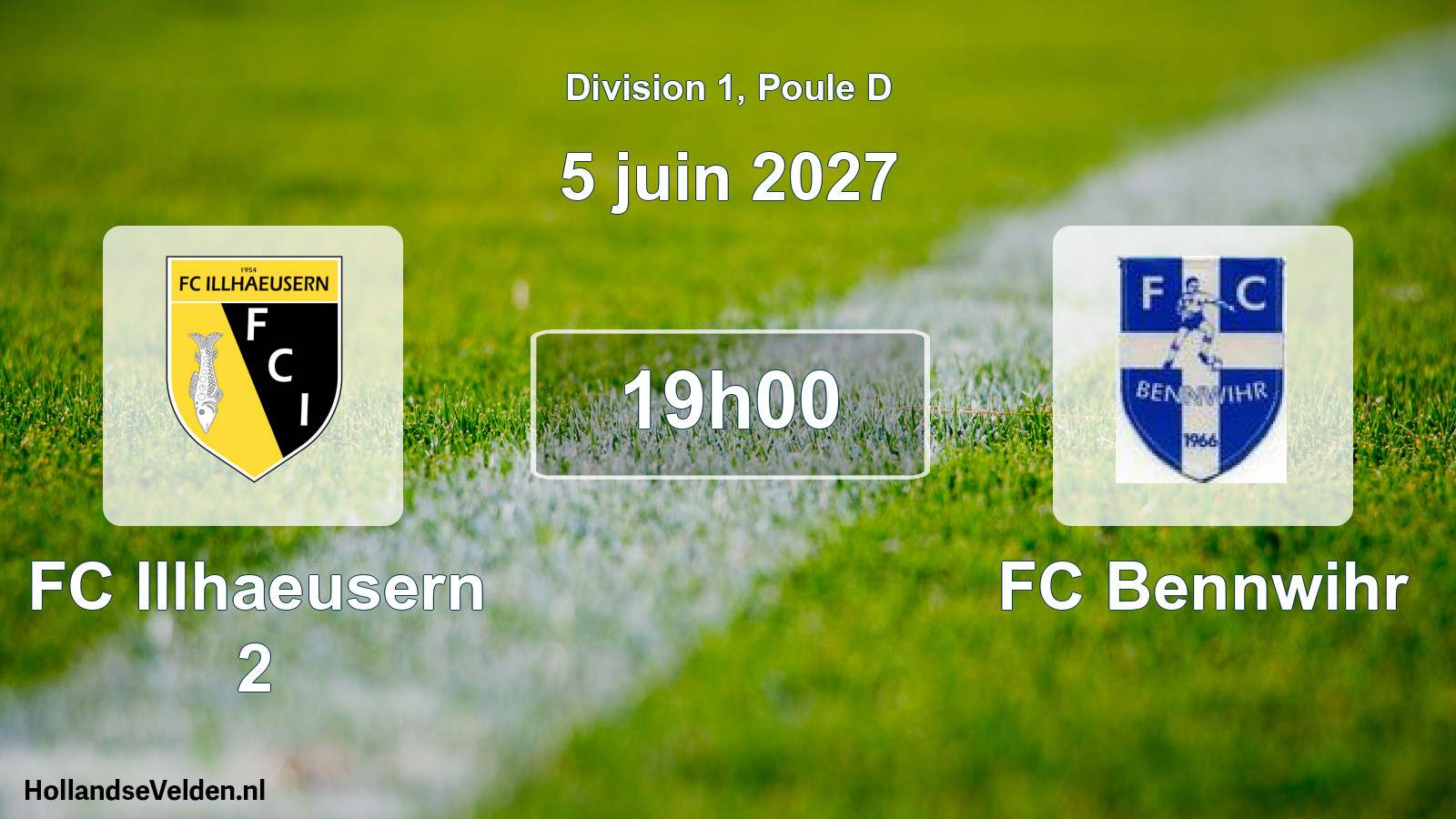 Scheduled Match: FC Illhaeusern 2 - FC Bennwihr (5 June 2027)