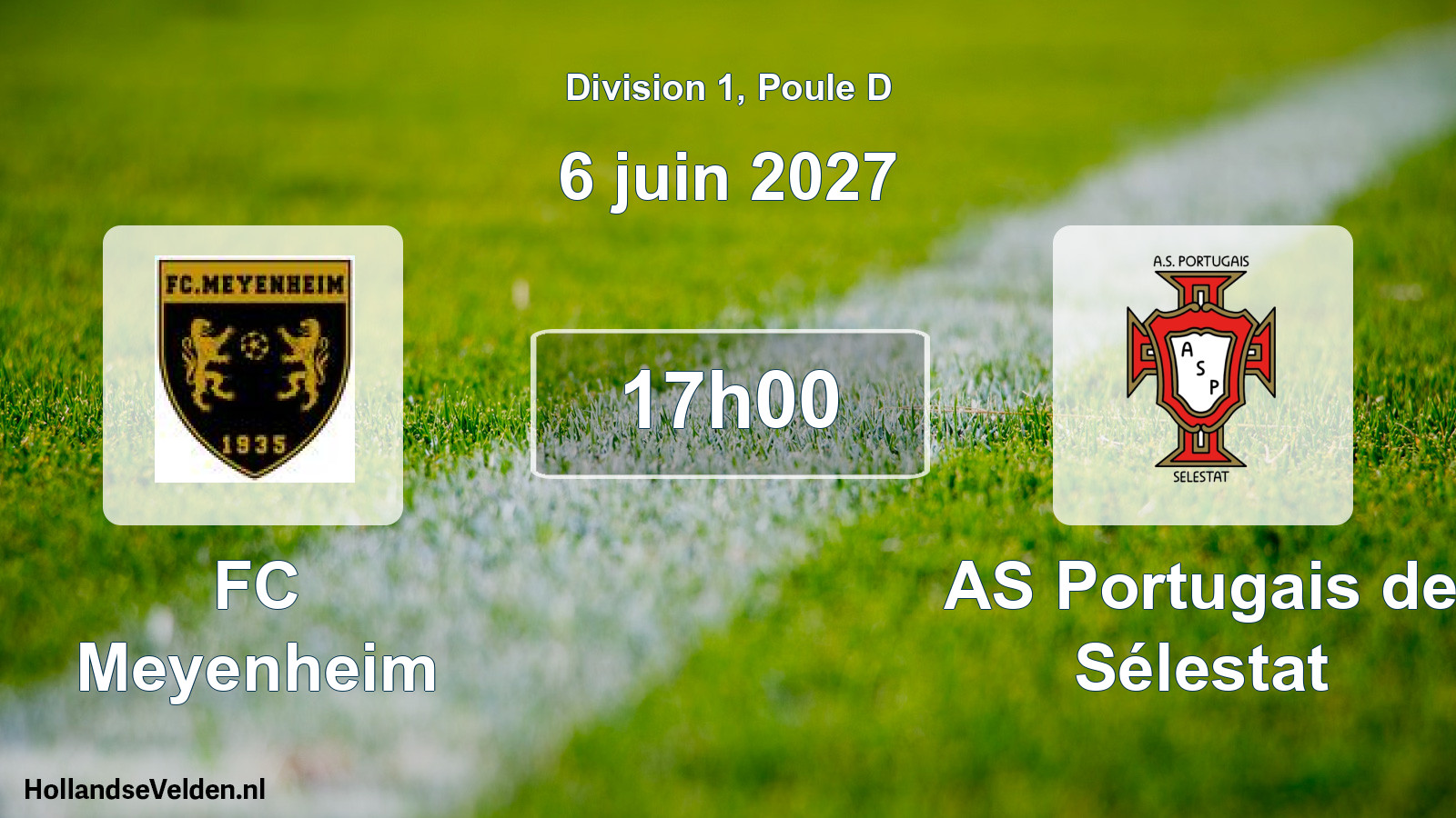 Scheduled Match: FC Meyenheim - AS Portugais de Sélestat (6 June 2027)