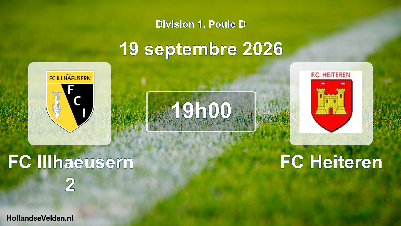 Scheduled Match: FC Illhaeusern 2 - FC Heiteren (19 September 2026)