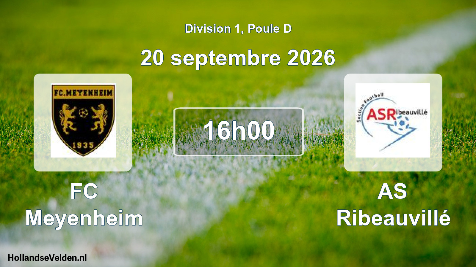 Scheduled Match: FC Meyenheim - AS Ribeauvillé (20 September 2026)