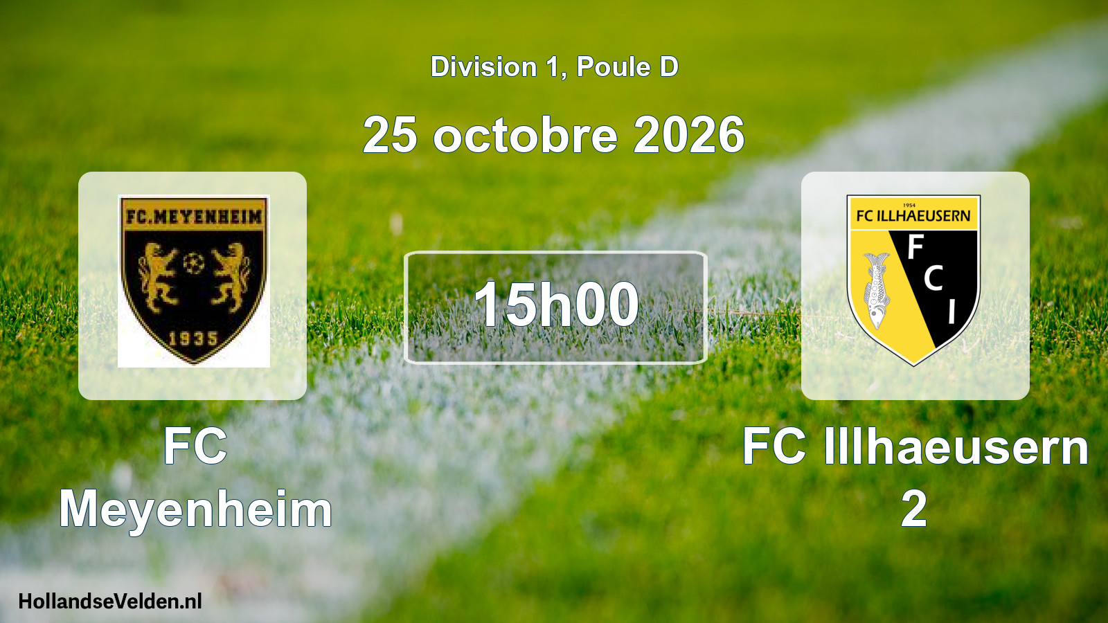 Scheduled Match: FC Meyenheim - FC Illhaeusern 2 (25 October 2026)