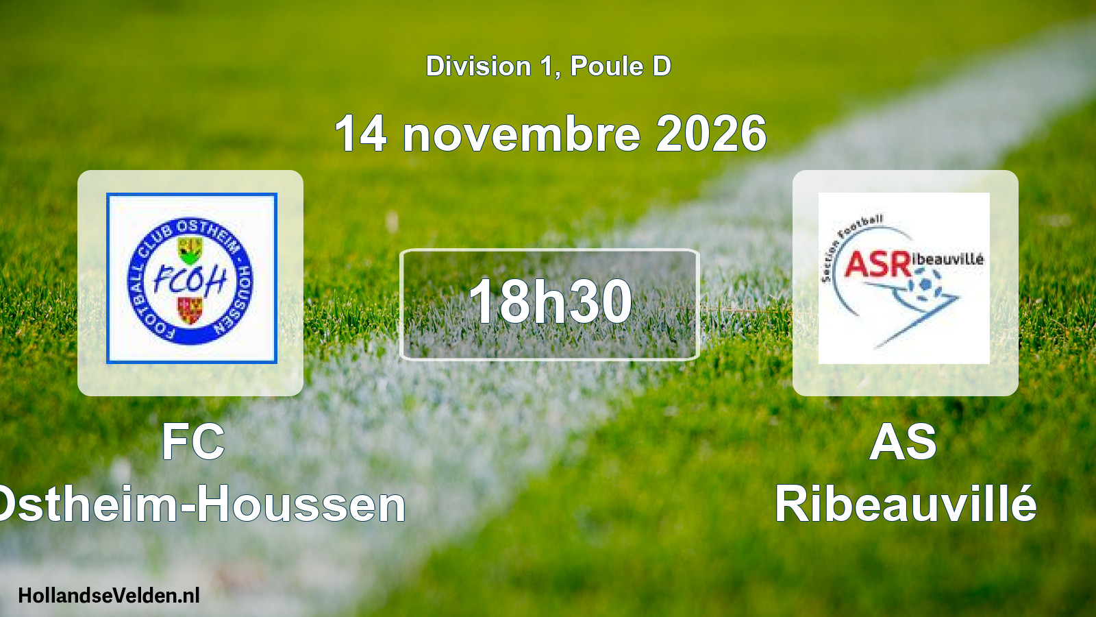 Scheduled Match: FC Ostheim-Houssen - AS Ribeauvillé (14 November 2026)