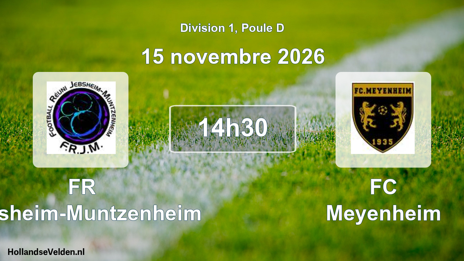 Scheduled Match: FR Jebsheim-Muntzenheim - FC Meyenheim (15 November 2026)