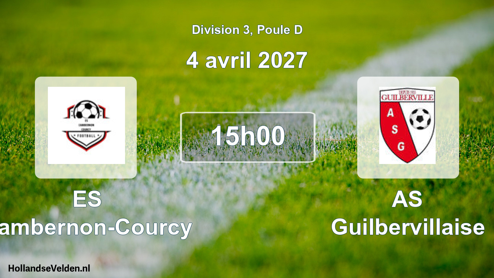 Scheduled Match: ES Cambernon-Courcy - AS Guilbervillaise (4 April 2027)