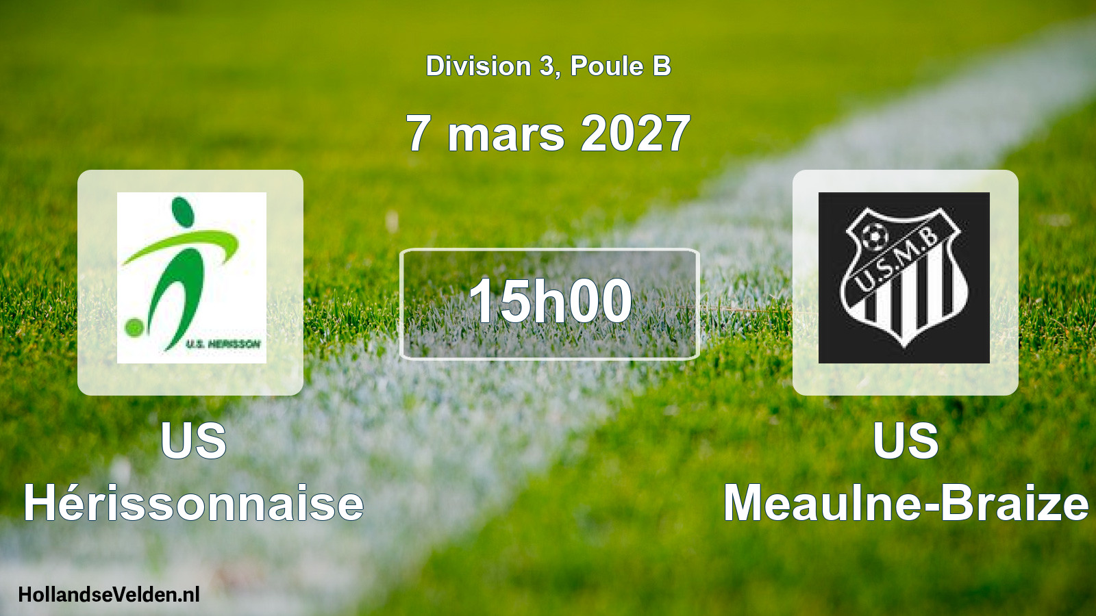 Match programmé: US Hérissonnaise - US Meaulne-Braize (7 mars 2027)
