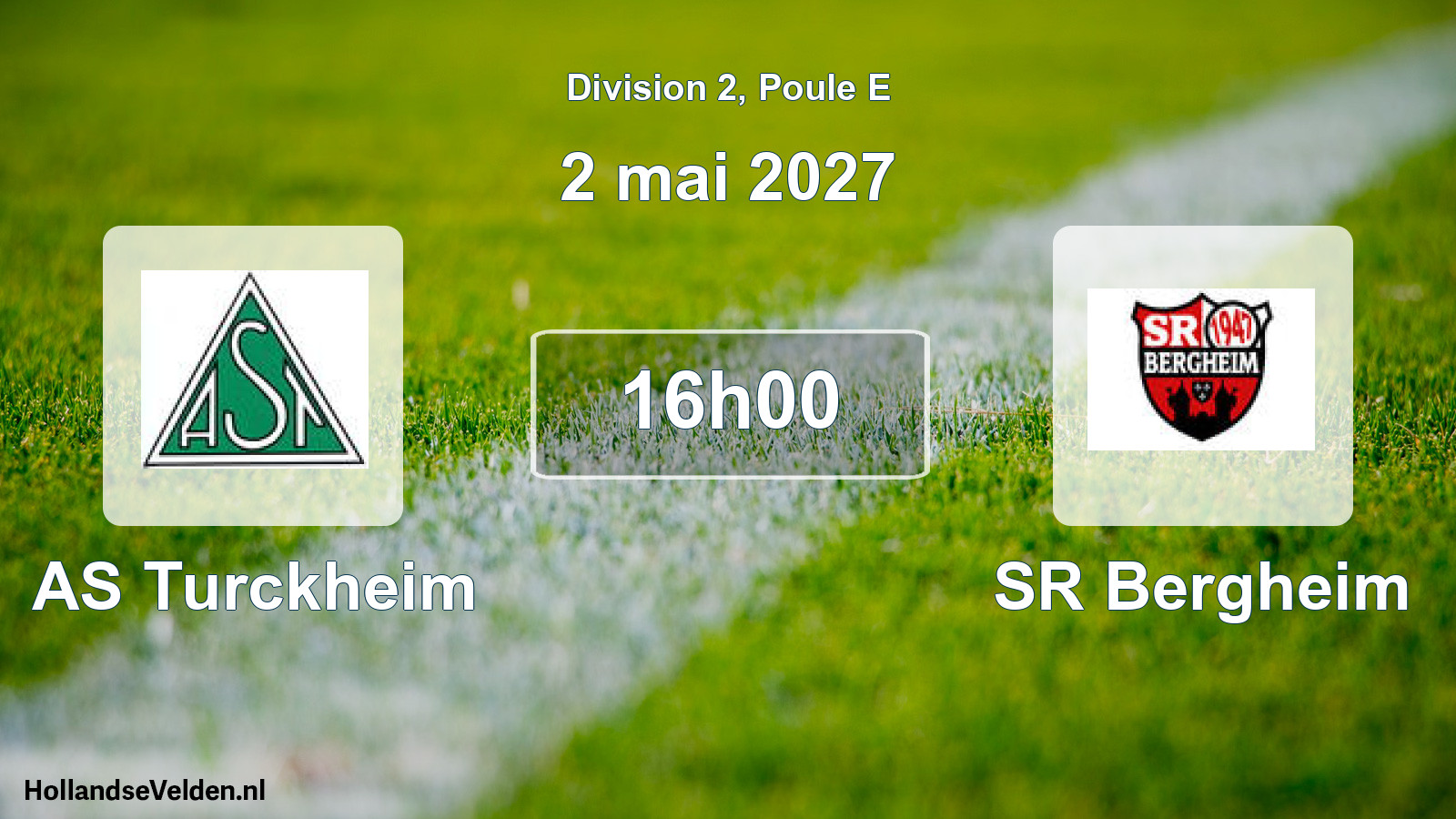 Scheduled Match: AS Turckheim - SR Bergheim (2 May 2027)