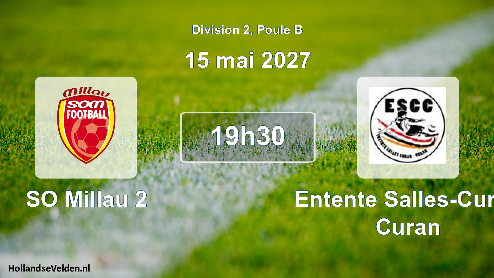 Match programmé: SO Millau 2 - Entente Salles-Curan Curan (15 mai 2027)