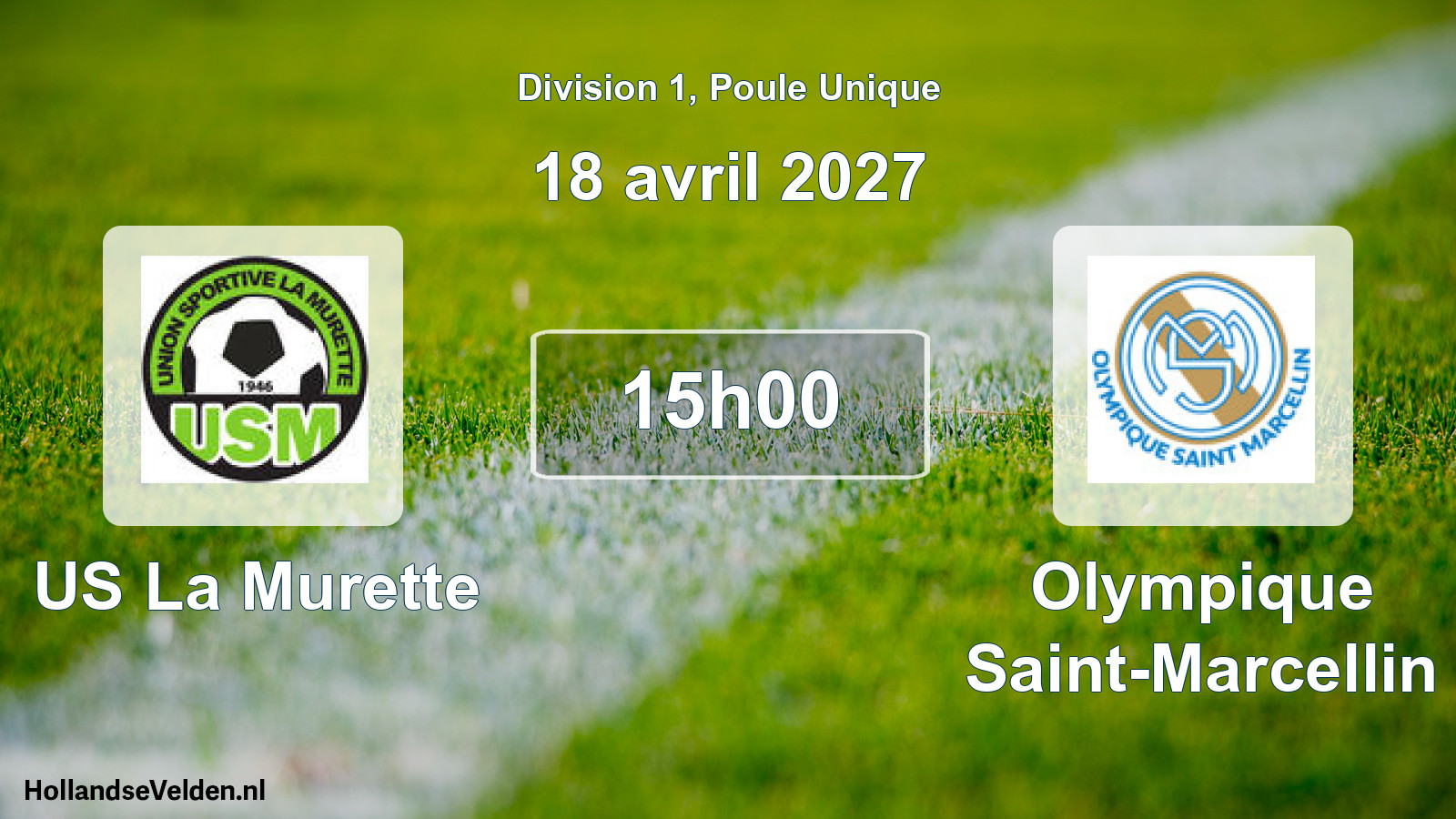 Scheduled Match: US La Murette - Olympique Saint-Marcellin (18 April 2027)