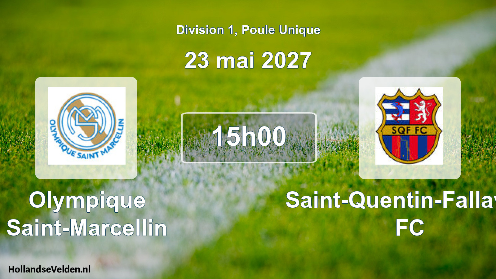 Scheduled Match: Olympique Saint-Marcellin - Saint-Quentin-Fallavier FC (23 May 2027)