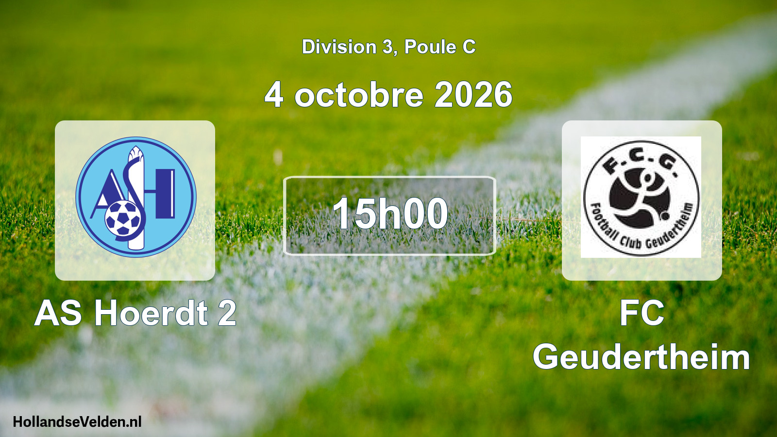 Scheduled Match: AS Hoerdt 2 - FC Geudertheim (4 October 2026)