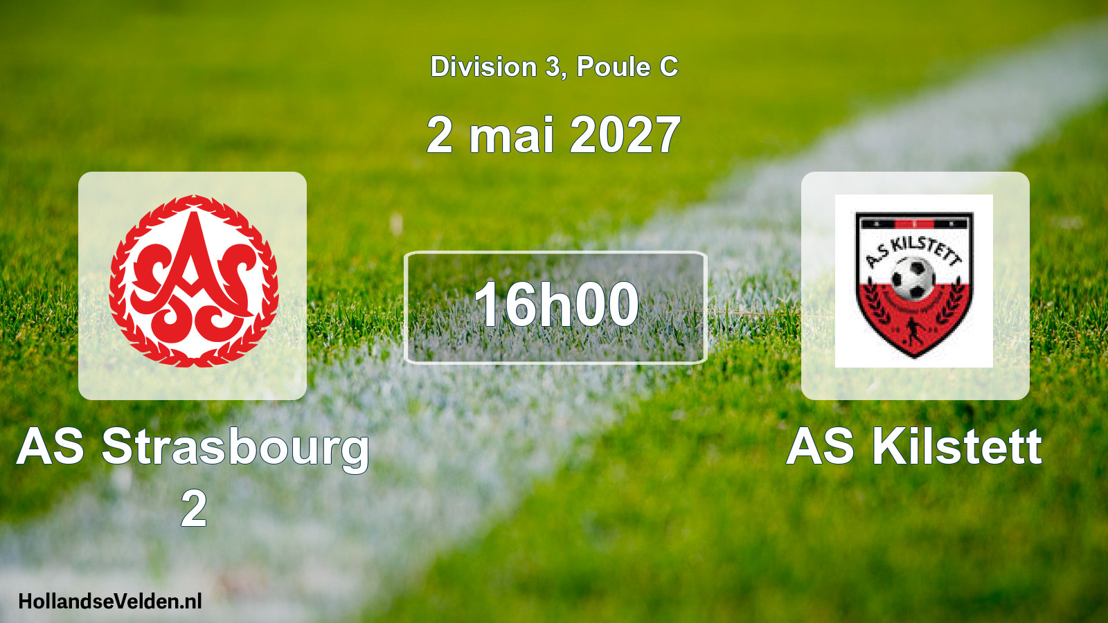 Scheduled Match: AS Strasbourg 2 - AS Kilstett (2 May 2027)