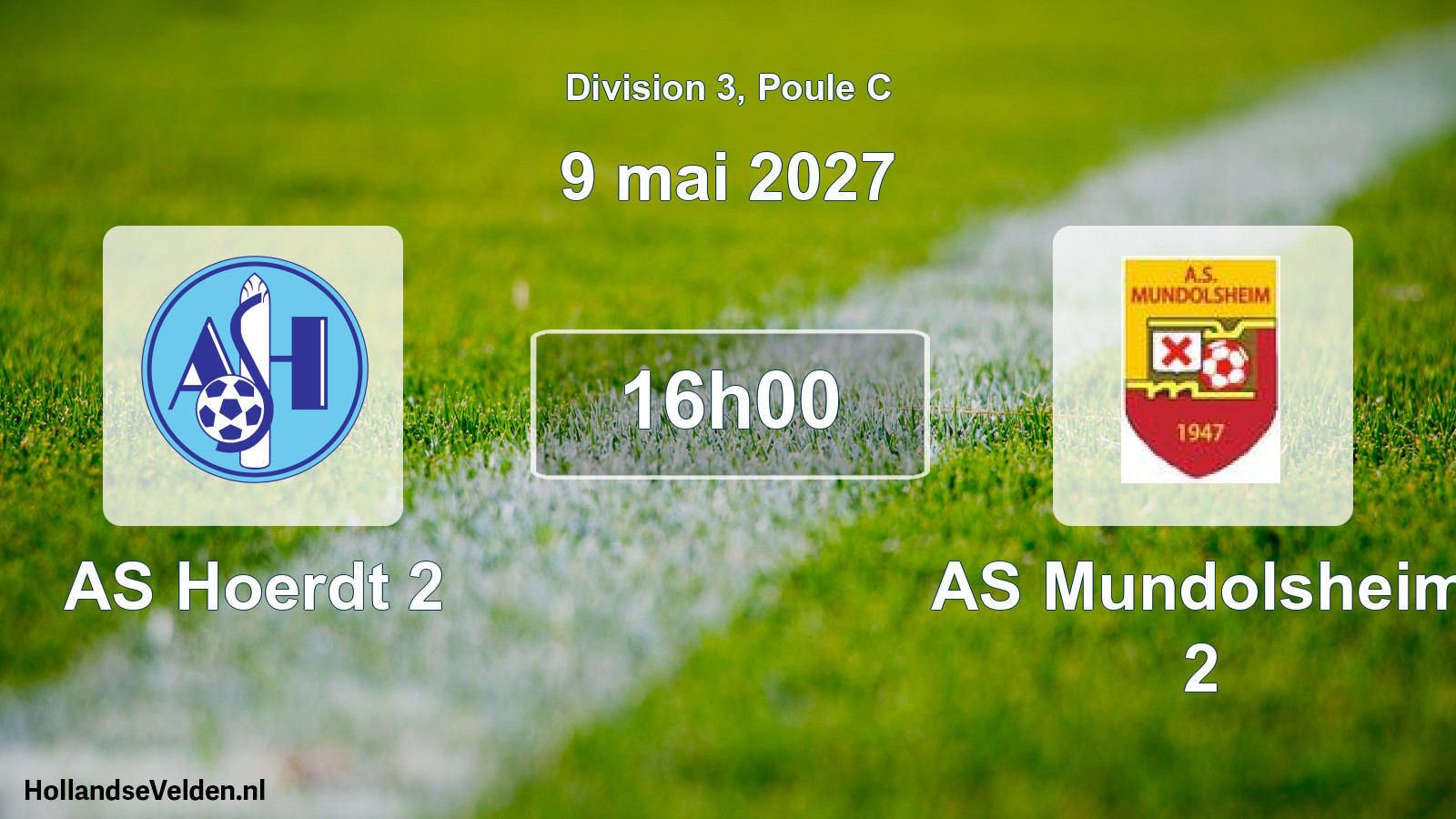 Match programmé: AS Hoerdt 2 - AS Mundolsheim 2 (9 mai 2027)