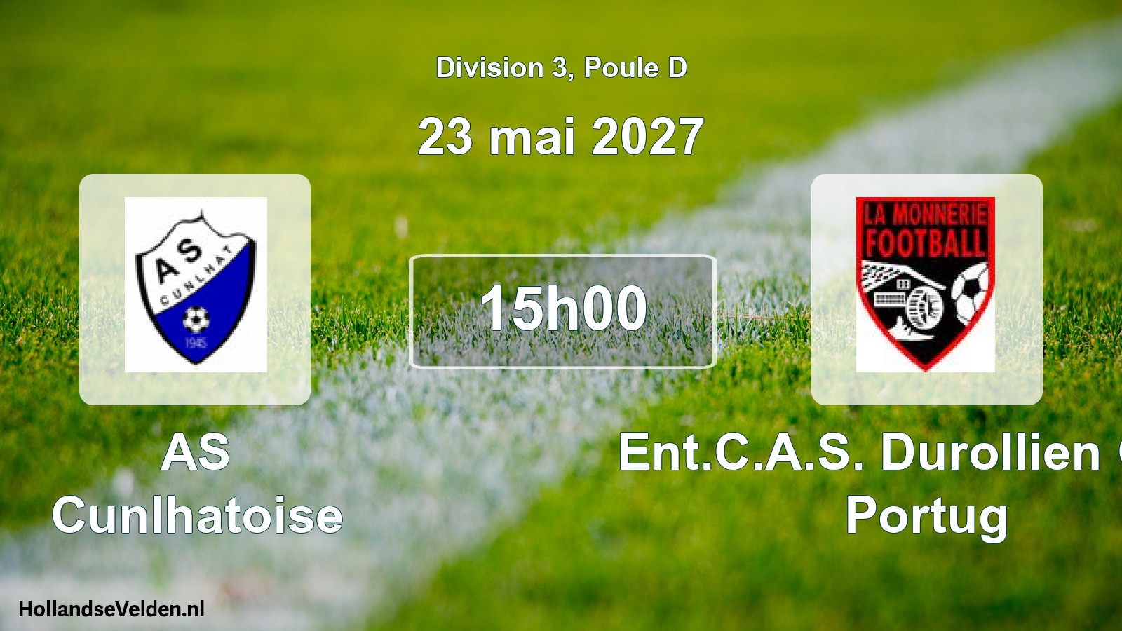 Scheduled Match: AS Cunlhatoise - Ent.C.A.S. Durollien Grpe Portug (23 May 2027)