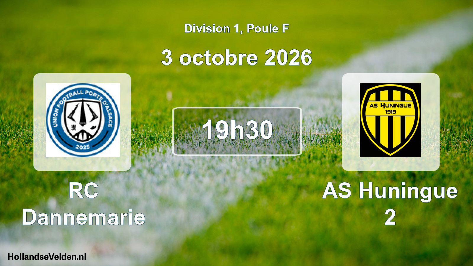 Scheduled Match: RC Dannemarie - AS Huningue 2 (3 October 2026)