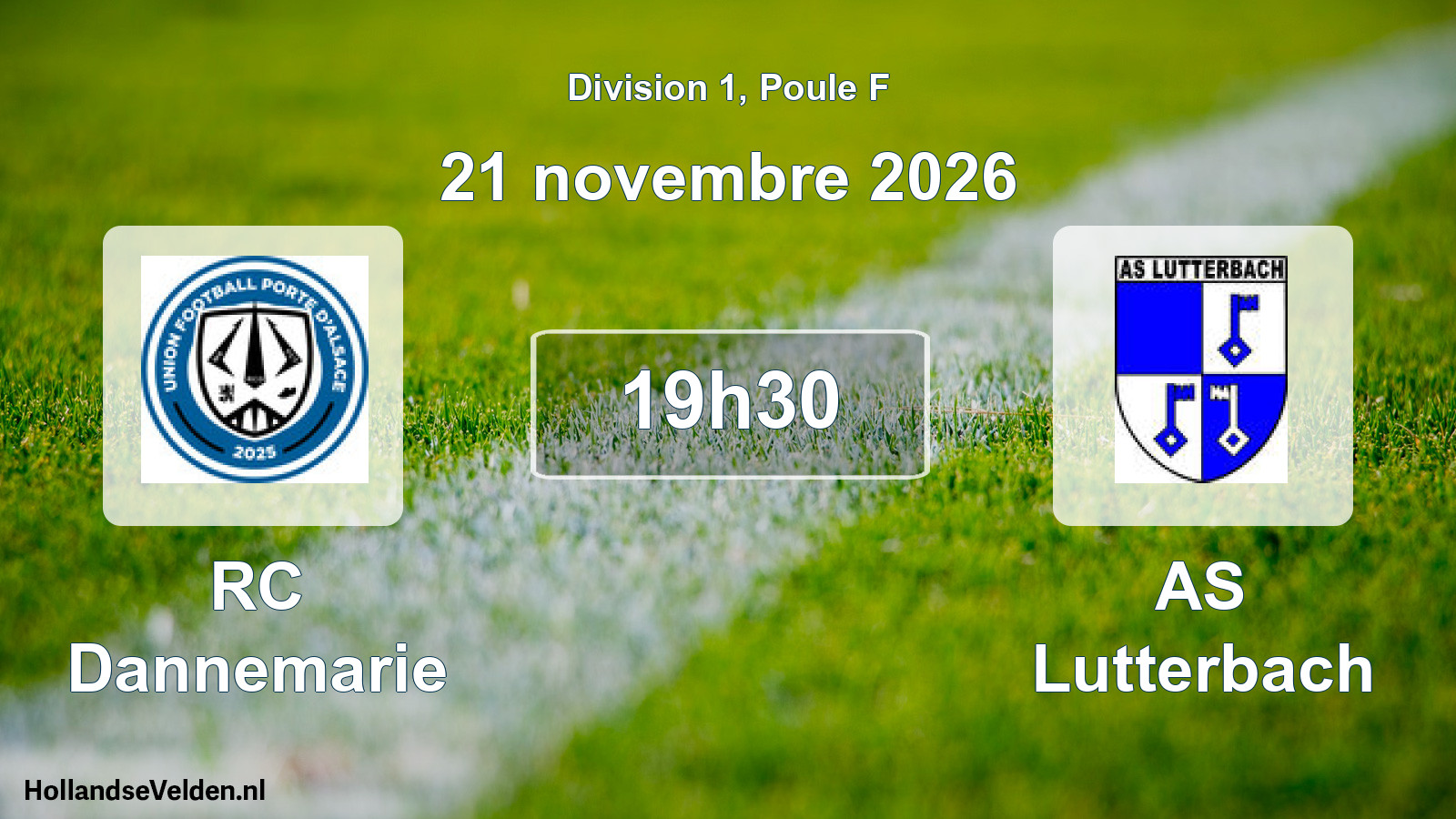 Scheduled Match: RC Dannemarie - AS Lutterbach (21 November 2026)