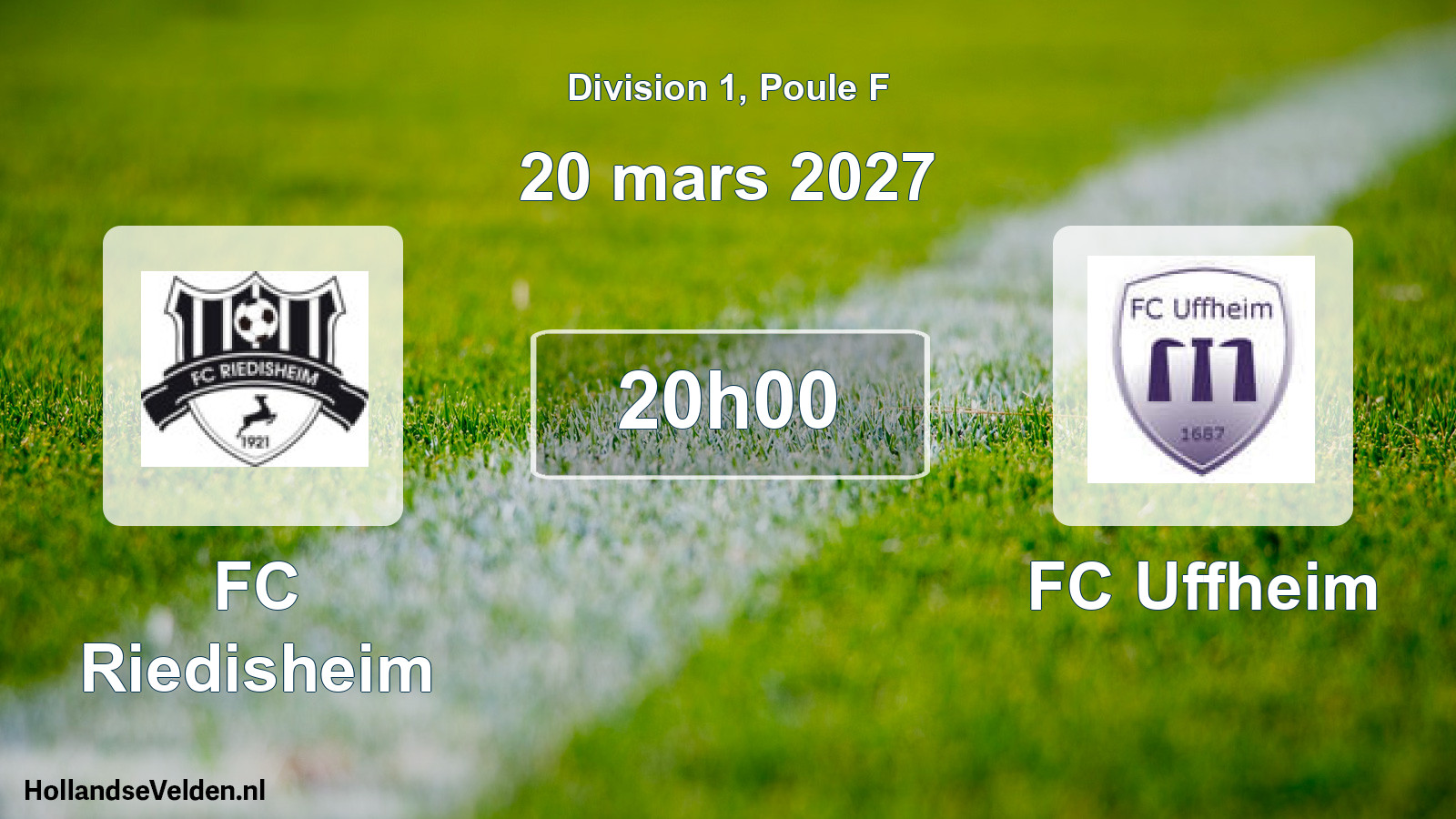 Scheduled Match: FC Riedisheim - FC Uffheim (20 March 2027)