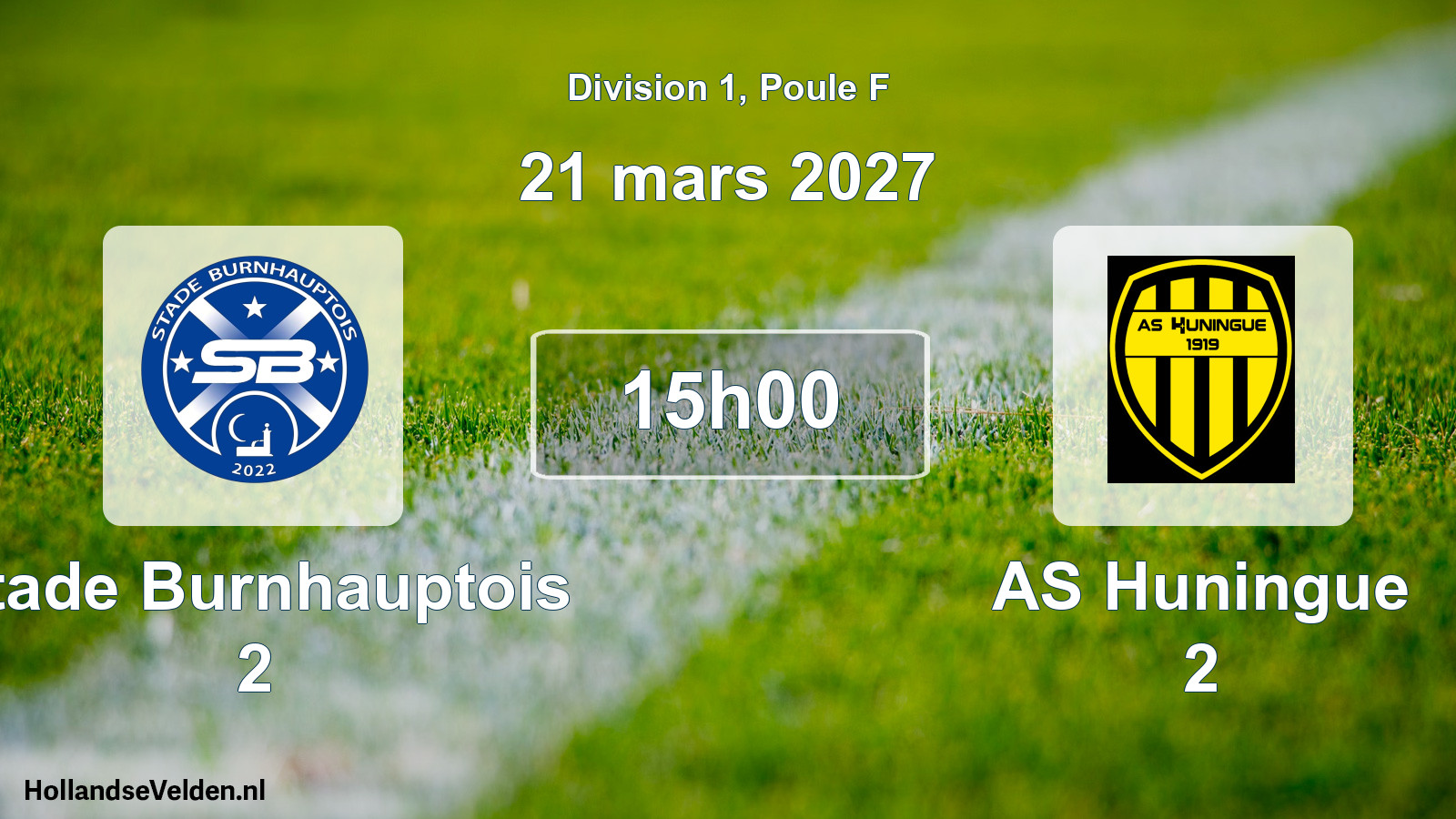Scheduled Match: Stade Burnhauptois 2 - AS Huningue 2 (21 March 2027)