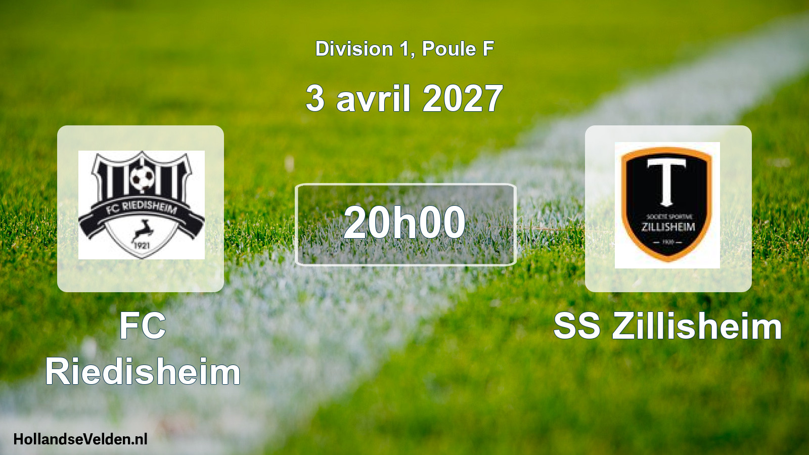 Scheduled Match: FC Riedisheim - SS Zillisheim (3 April 2027)
