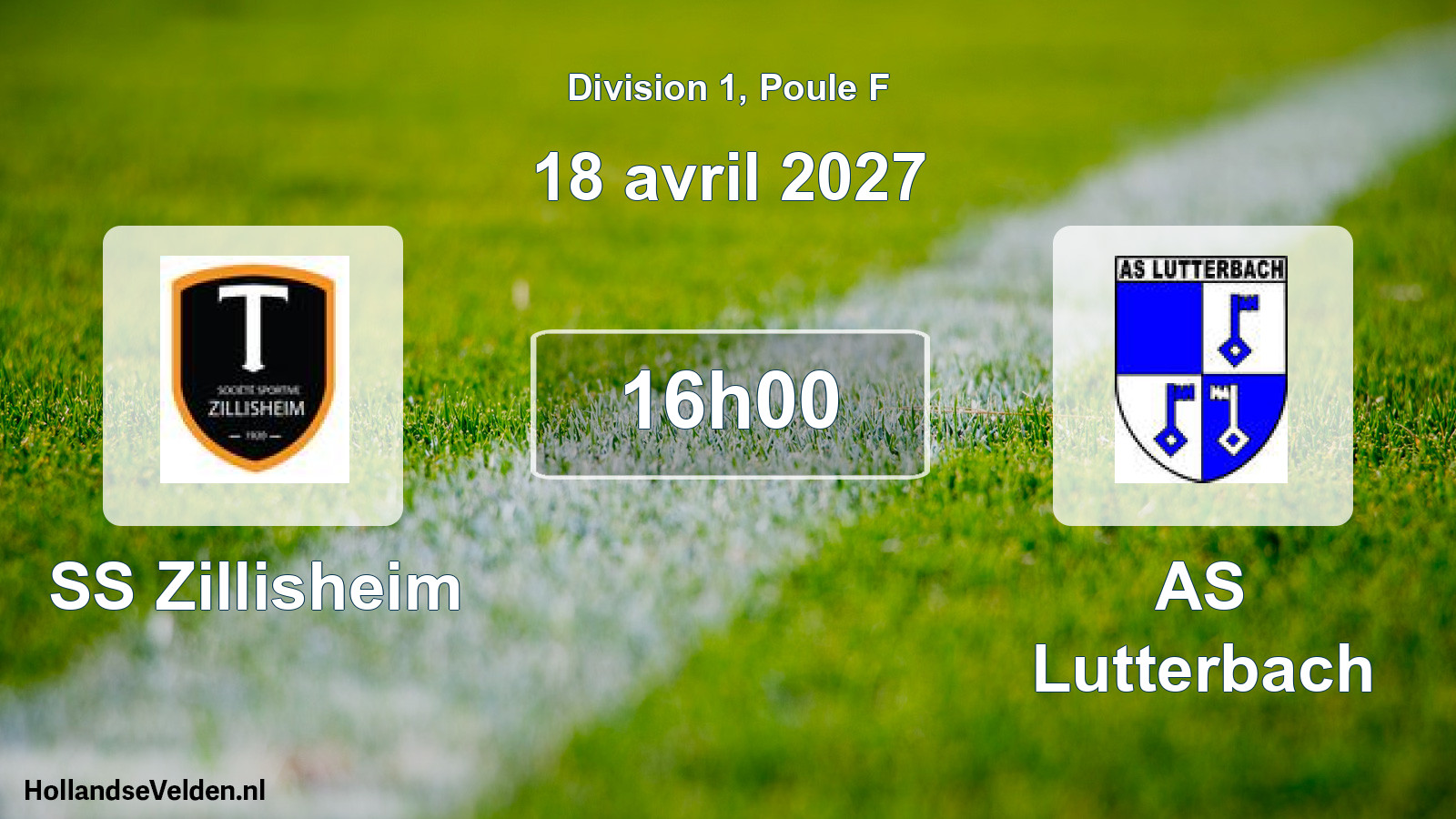 Scheduled Match: SS Zillisheim - AS Lutterbach (18 April 2027)
