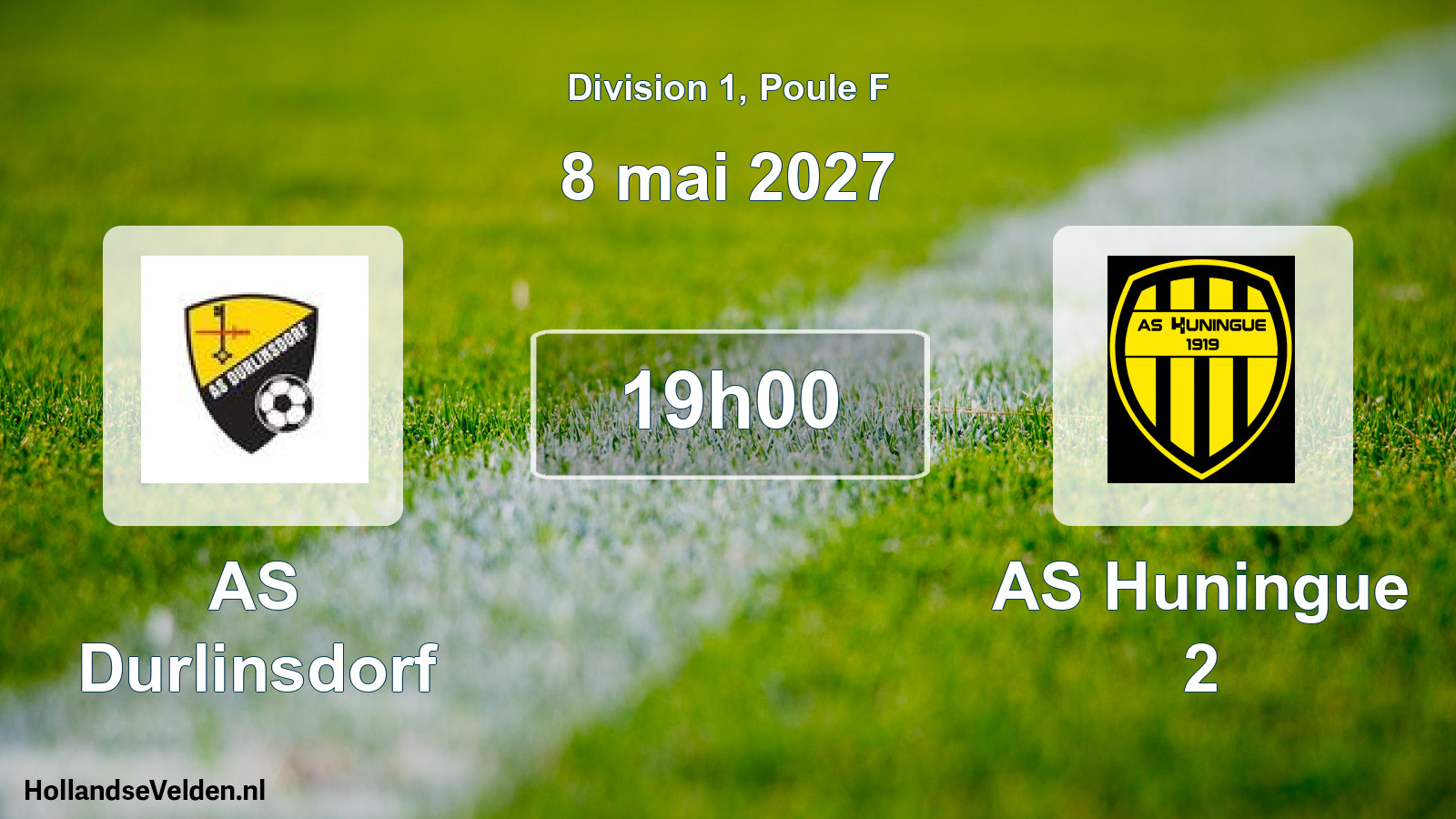 Scheduled Match: AS Durlinsdorf - AS Huningue 2 (8 May 2027)