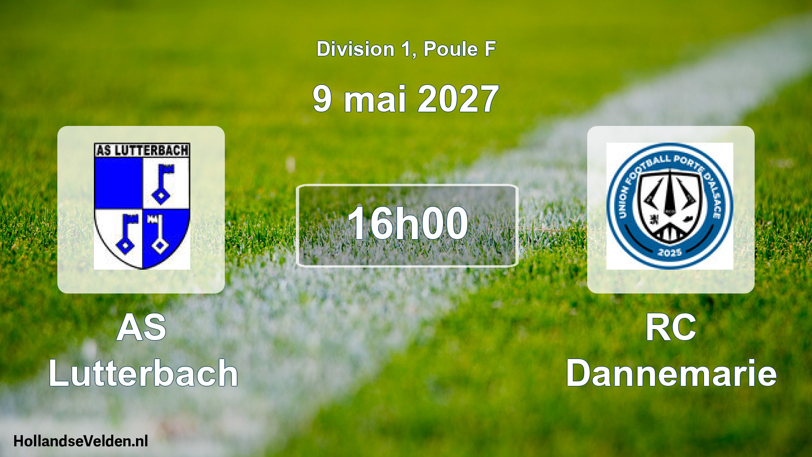 Scheduled Match: AS Lutterbach - RC Dannemarie (9 May 2027)