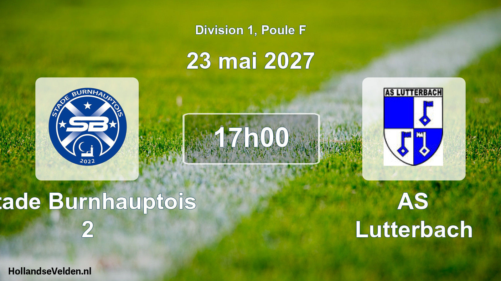 Scheduled Match: Stade Burnhauptois 2 - AS Lutterbach (23 May 2027)
