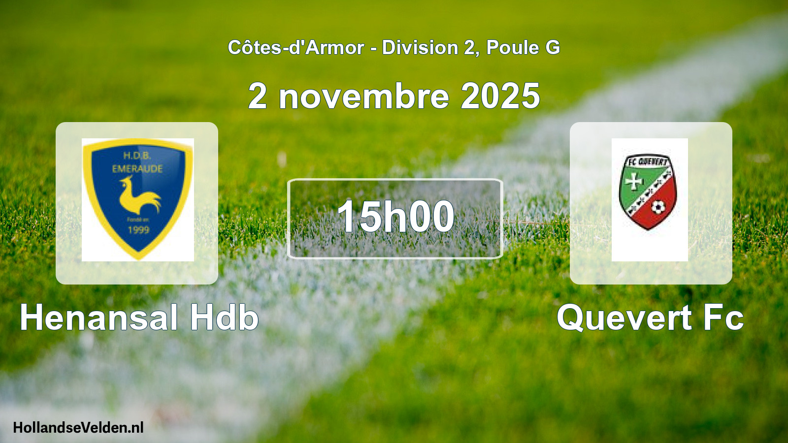 Scheduled Match: Henansal Hdb - Quevert Fc (2 November 2025)