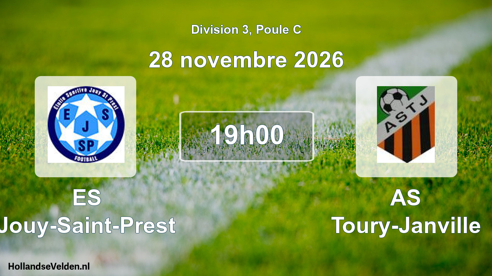Scheduled Match: ES Jouy-Saint-Prest - AS Toury-Janville (28 November 2026)