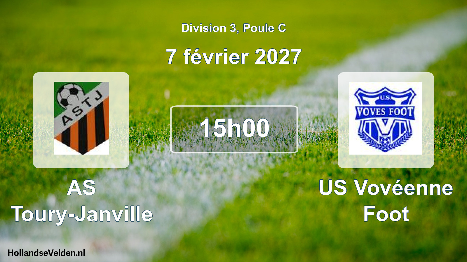Scheduled Match: AS Toury-Janville - US Vovéenne Foot (7 February 2027)