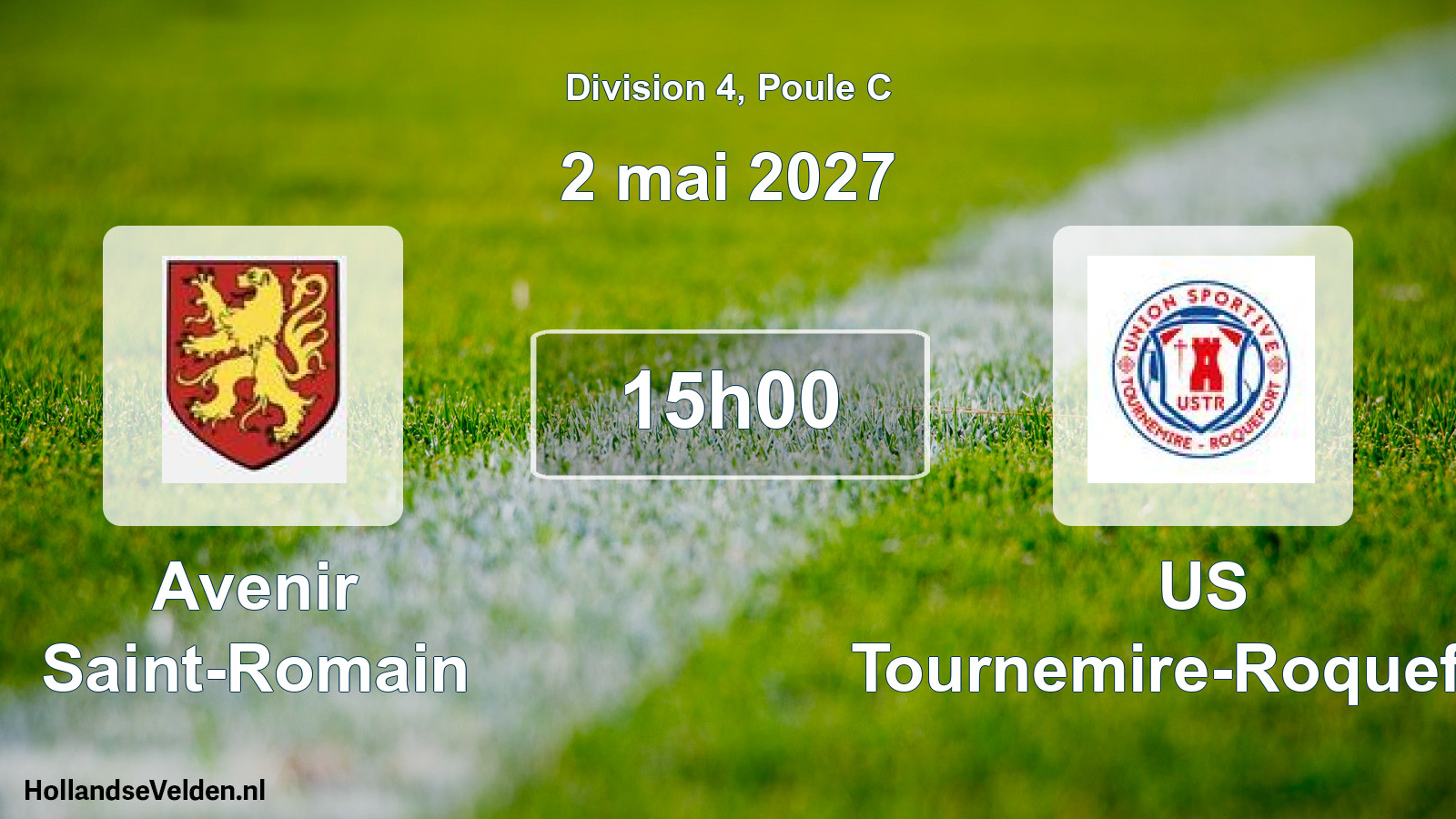 Match programmé: Avenir Saint-Romain - US Tournemire-Roquefort (2 mai 2027)