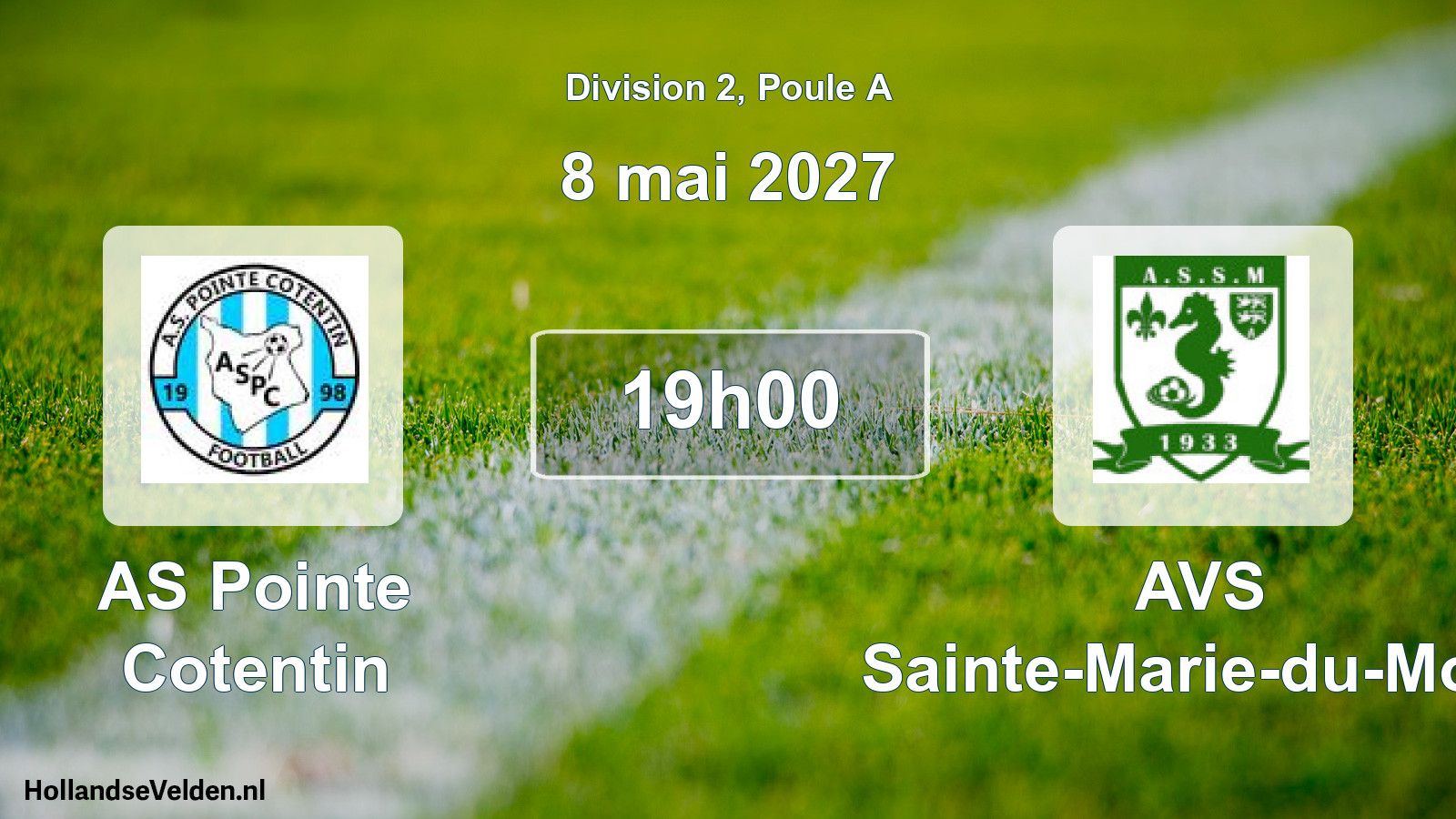 Scheduled Match: AS Pointe Cotentin - AVS Sainte-Marie-du-Mont (8 May 2027)