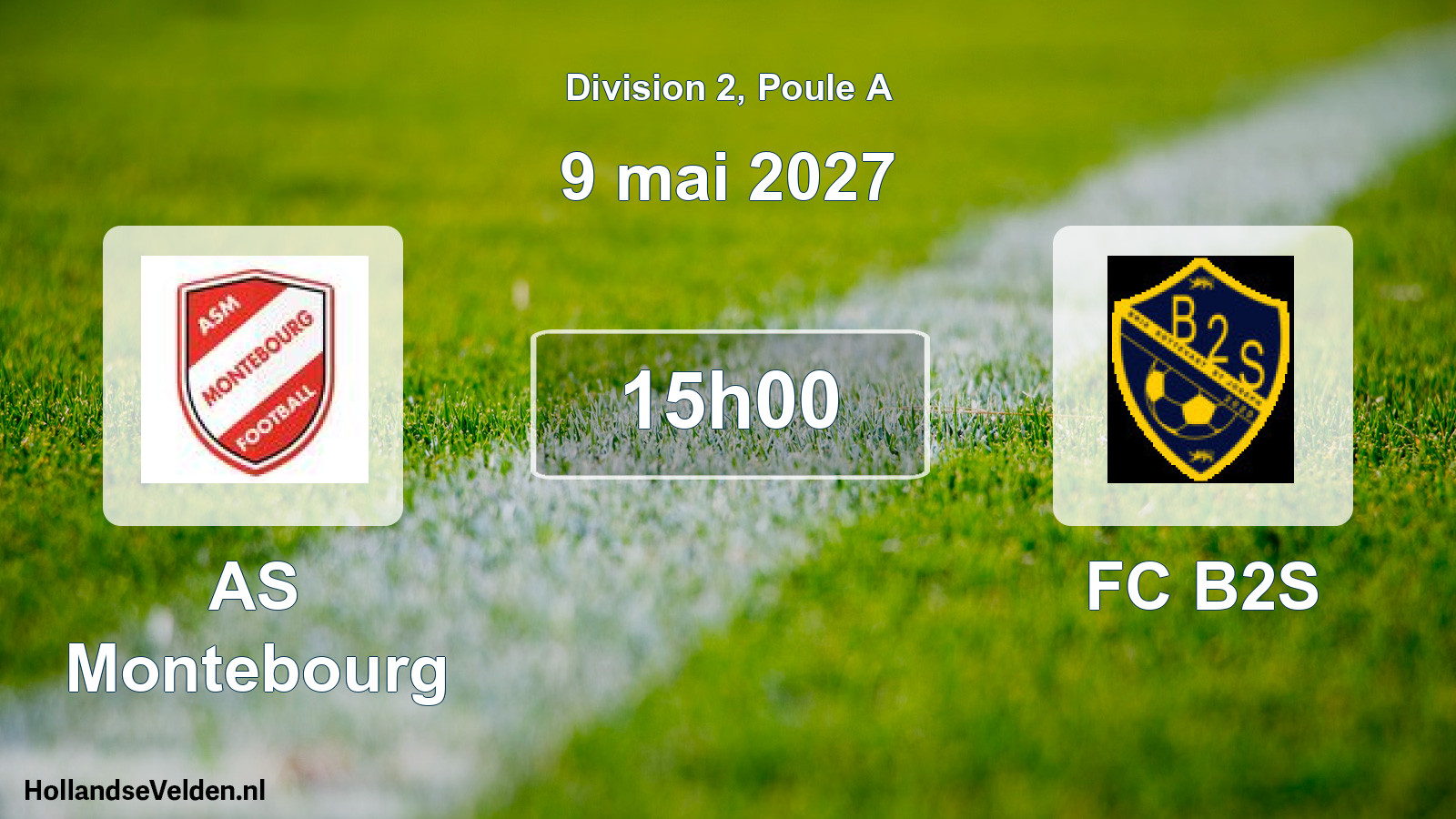 Match programmé: AS Montebourg - FC B2S (9 mai 2027)