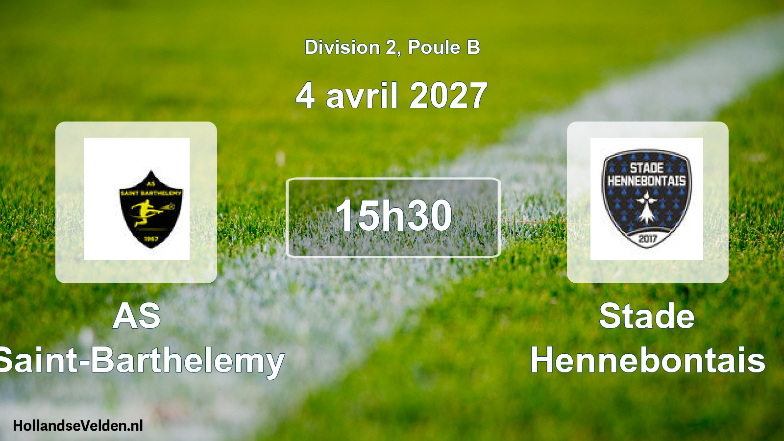Scheduled Match: AS Saint-Barthelemy - Stade Hennebontais (4 April 2027)