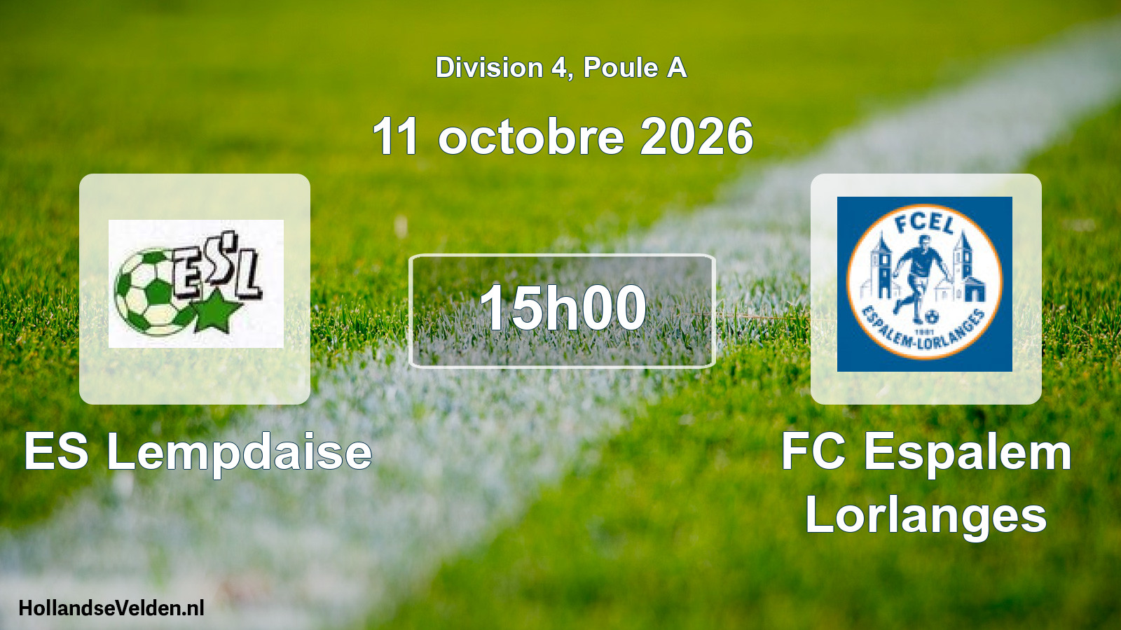 Scheduled Match: ES Lempdaise - FC Espalem Lorlanges (11 October 2026)