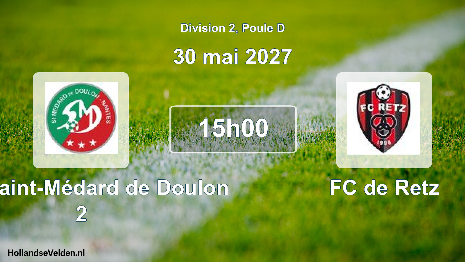 Scheduled Match: ASC Saint-Médard de Doulon 2 - FC de Retz (30 May 2027)