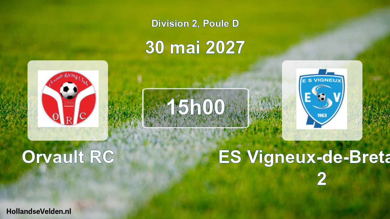 Scheduled Match: Orvault RC - ES Vigneux-de-Bretagne 2 (30 May 2027)