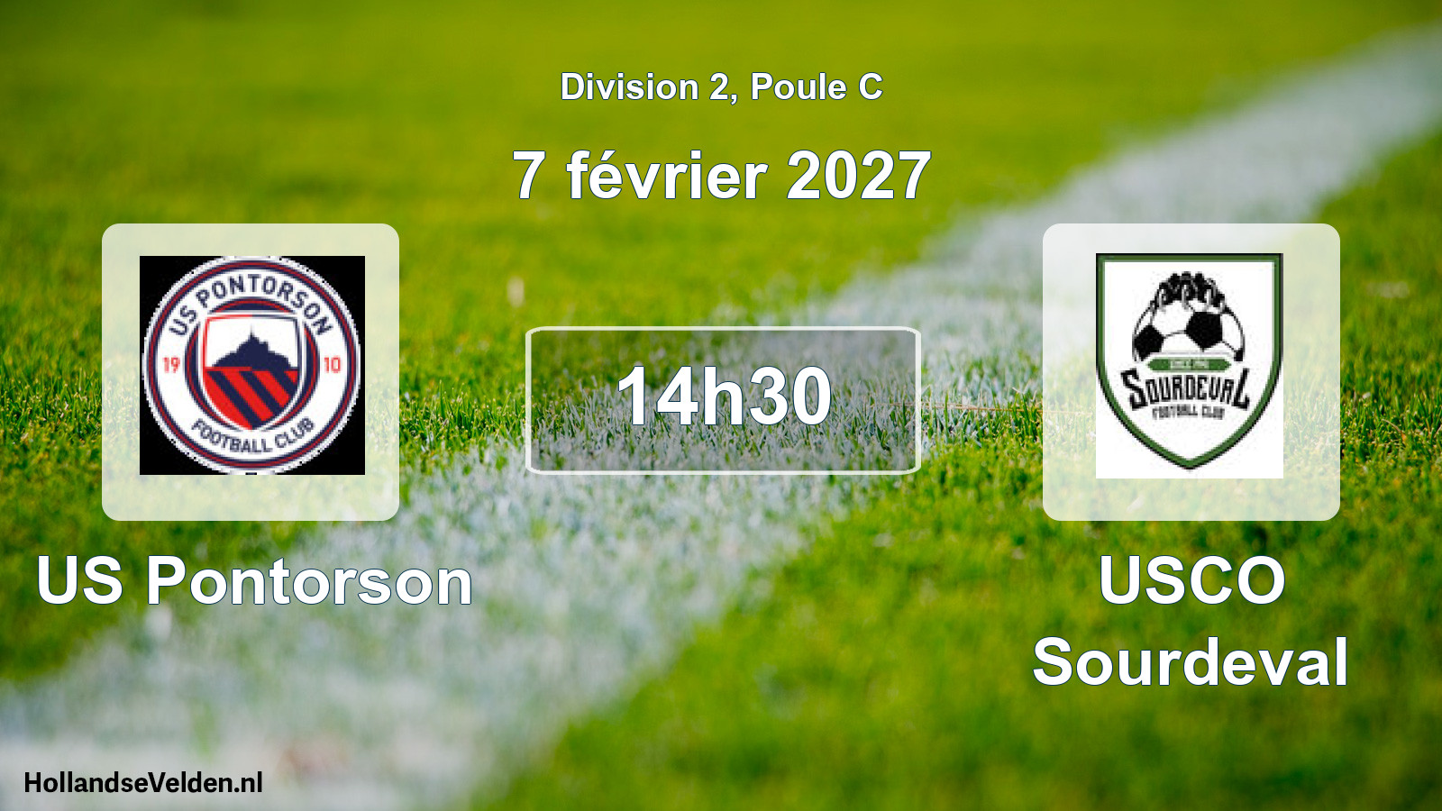 Scheduled Match: US Pontorson - USCO Sourdeval (7 February 2027)
